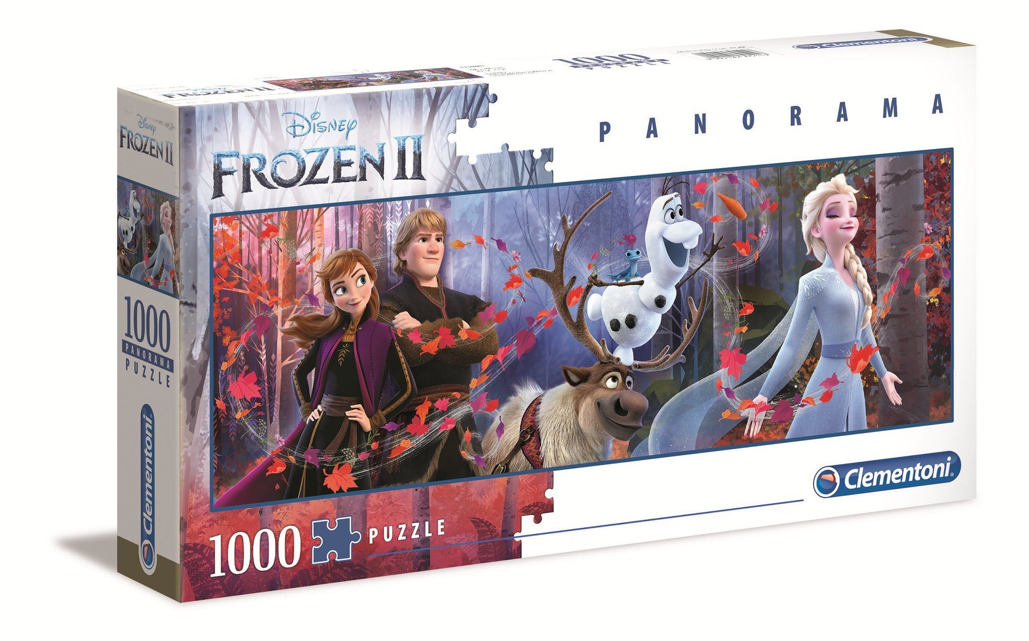 Clementoni® Puzzle 39544 Frozen 2 Panorama Puzzle 1000 Teile, 1000 Puzzleteile