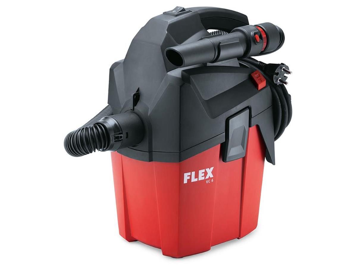 Flex Пылесосы VC 6 L MC, 1200 W, mit Beutel, Kompakter, handlicher leichter Sauger, Hochleistunfsturbine