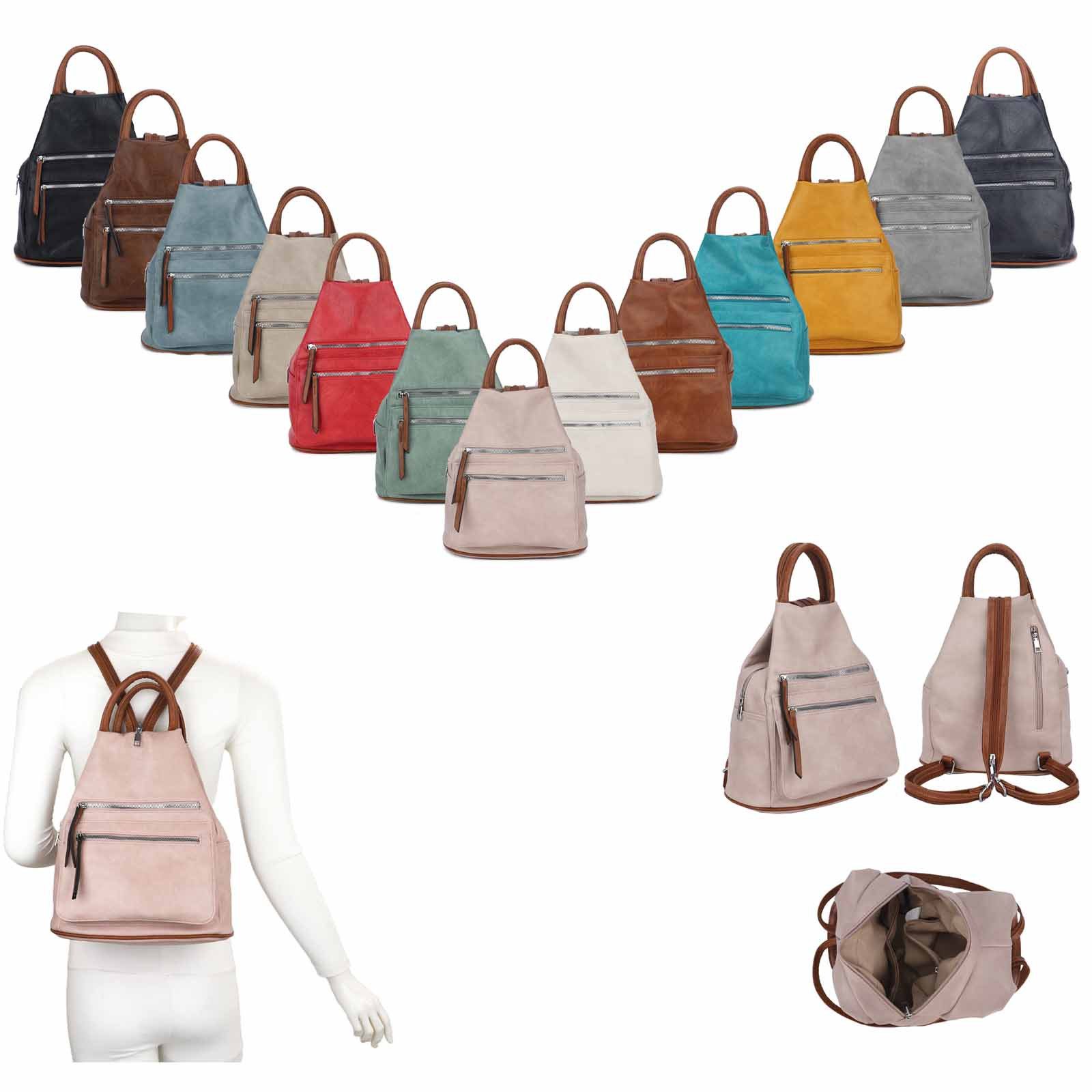 ITALYSHOP24 Rucksack Damen Freizeitrucksack Tasche Umhängetasche, günstig online kaufen