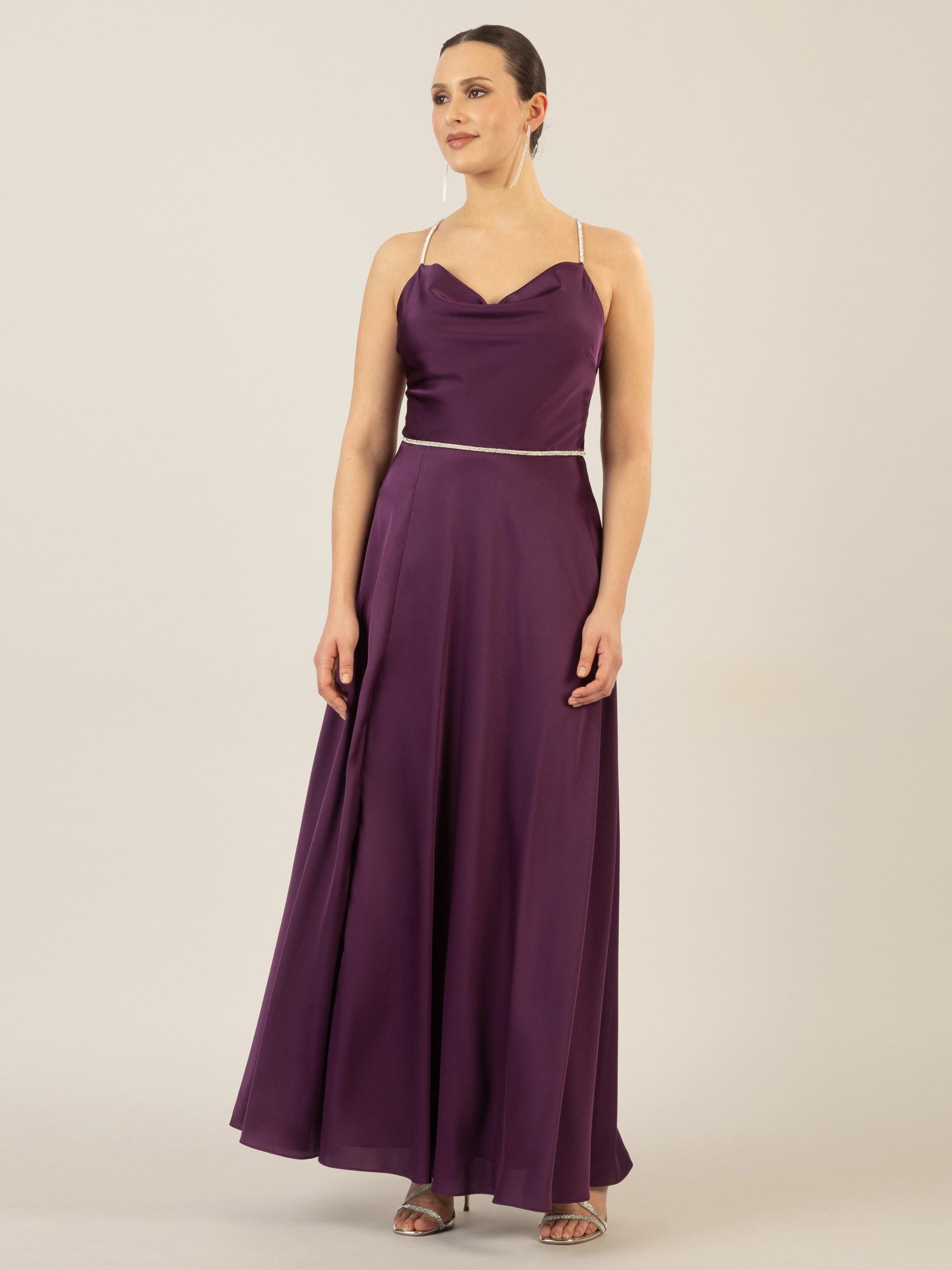 Apart Abendkleid aus mattschimmerndem Satin günstig online kaufen