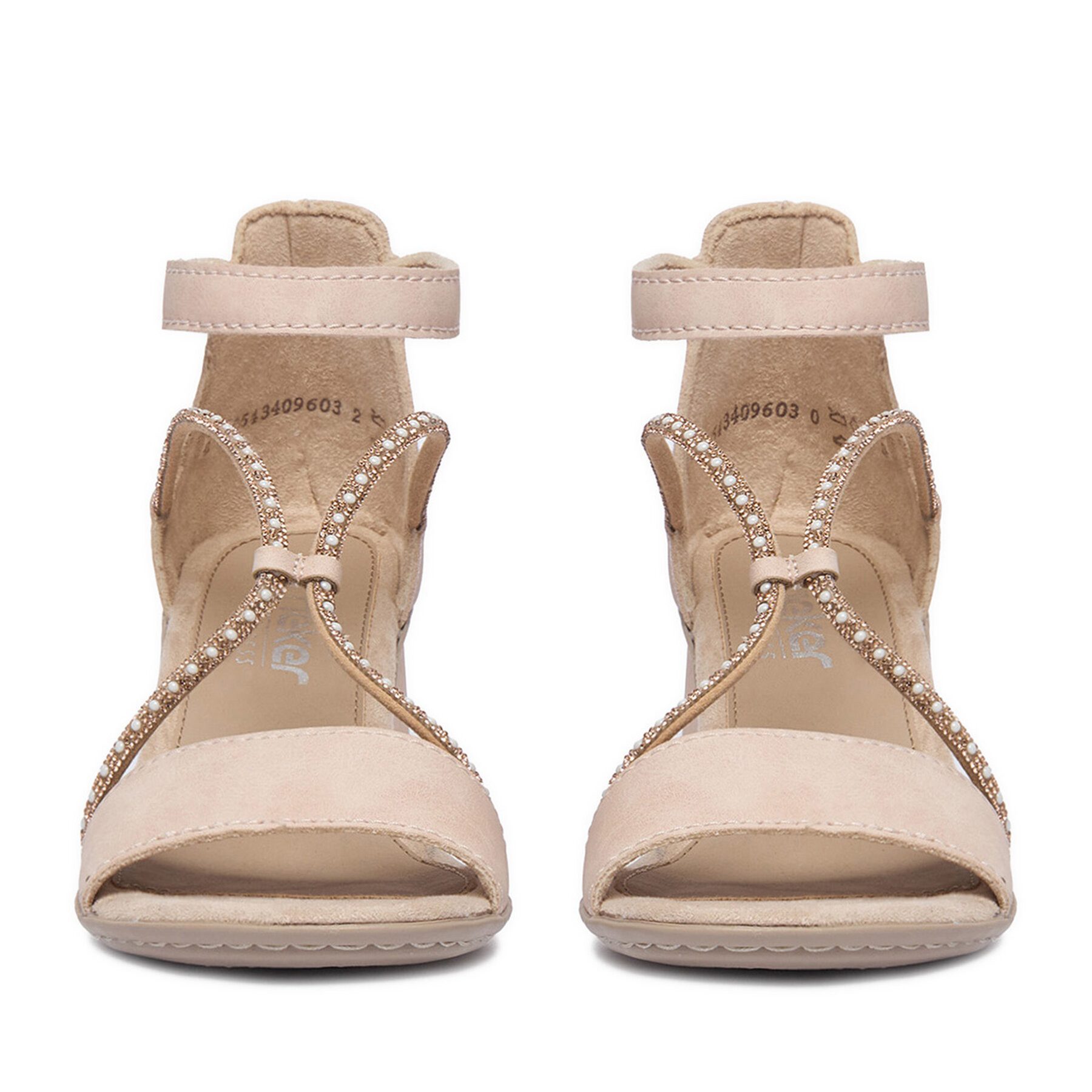 Rieker Rieker Damen-Sandalen Rosa Sandale