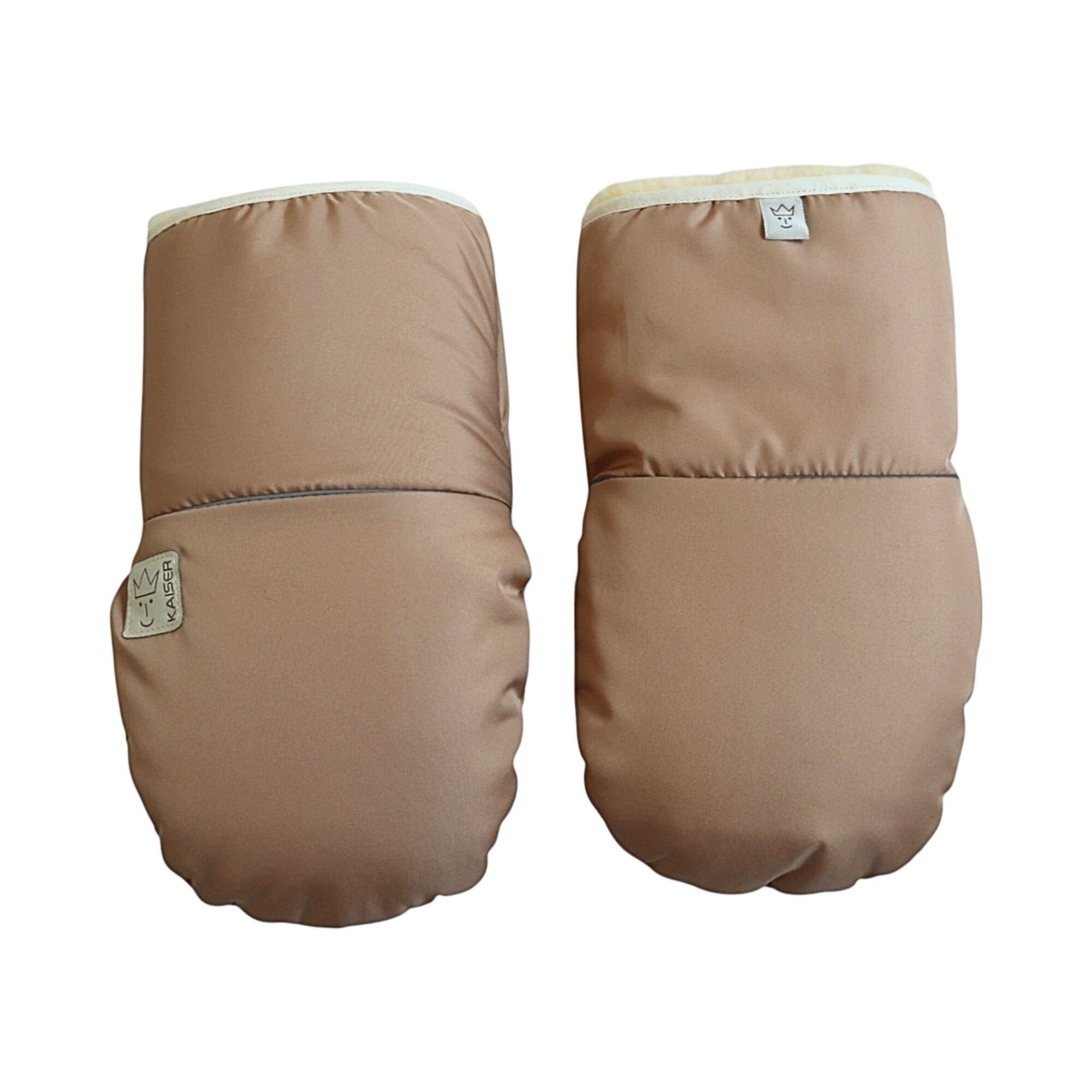 Kaiser Kinderwagen-Handwärmer Reflect Lammfell Kinderwagenhandschuh