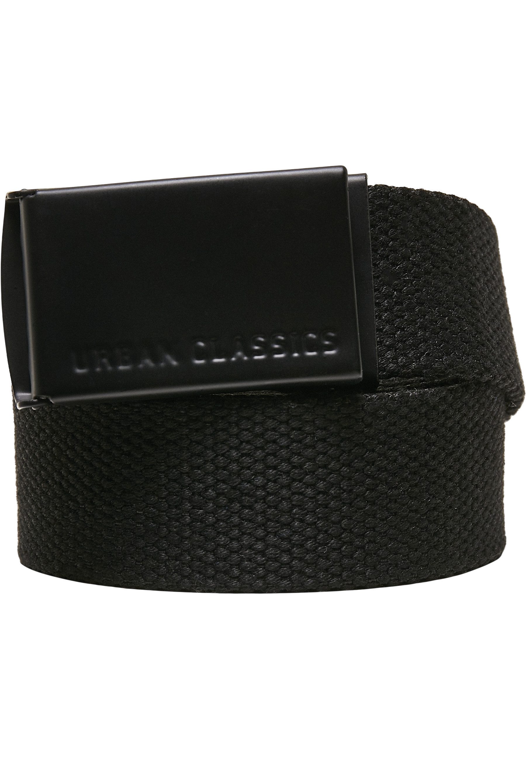 URBAN CLASSICS Hüftgürtel Urban Classics Unisex Canvas Belt Kids 2-Pack