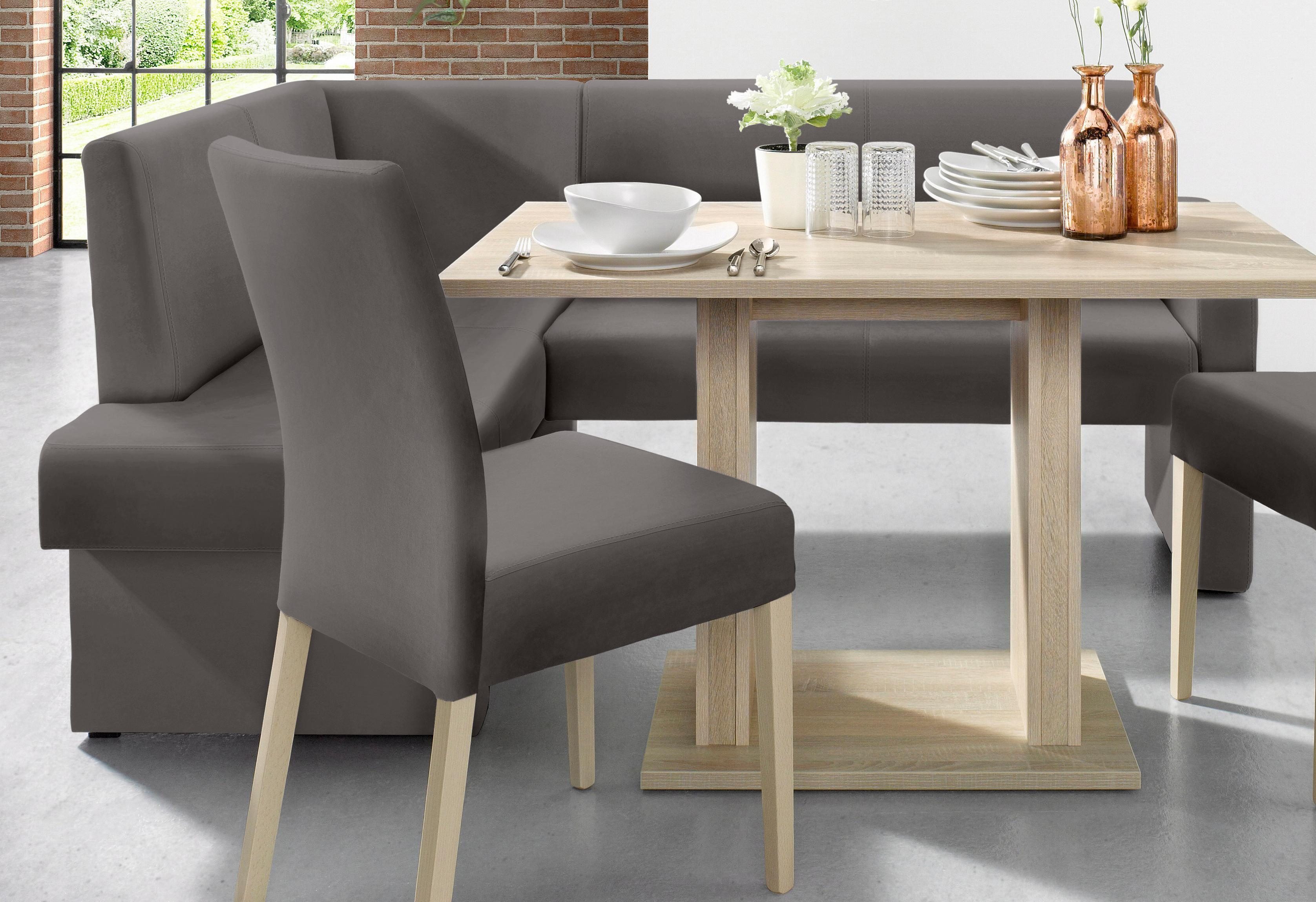 Home affaire Eckbank Umag, Sitz und Rücken gepolstert, verschiedene Qualitäten