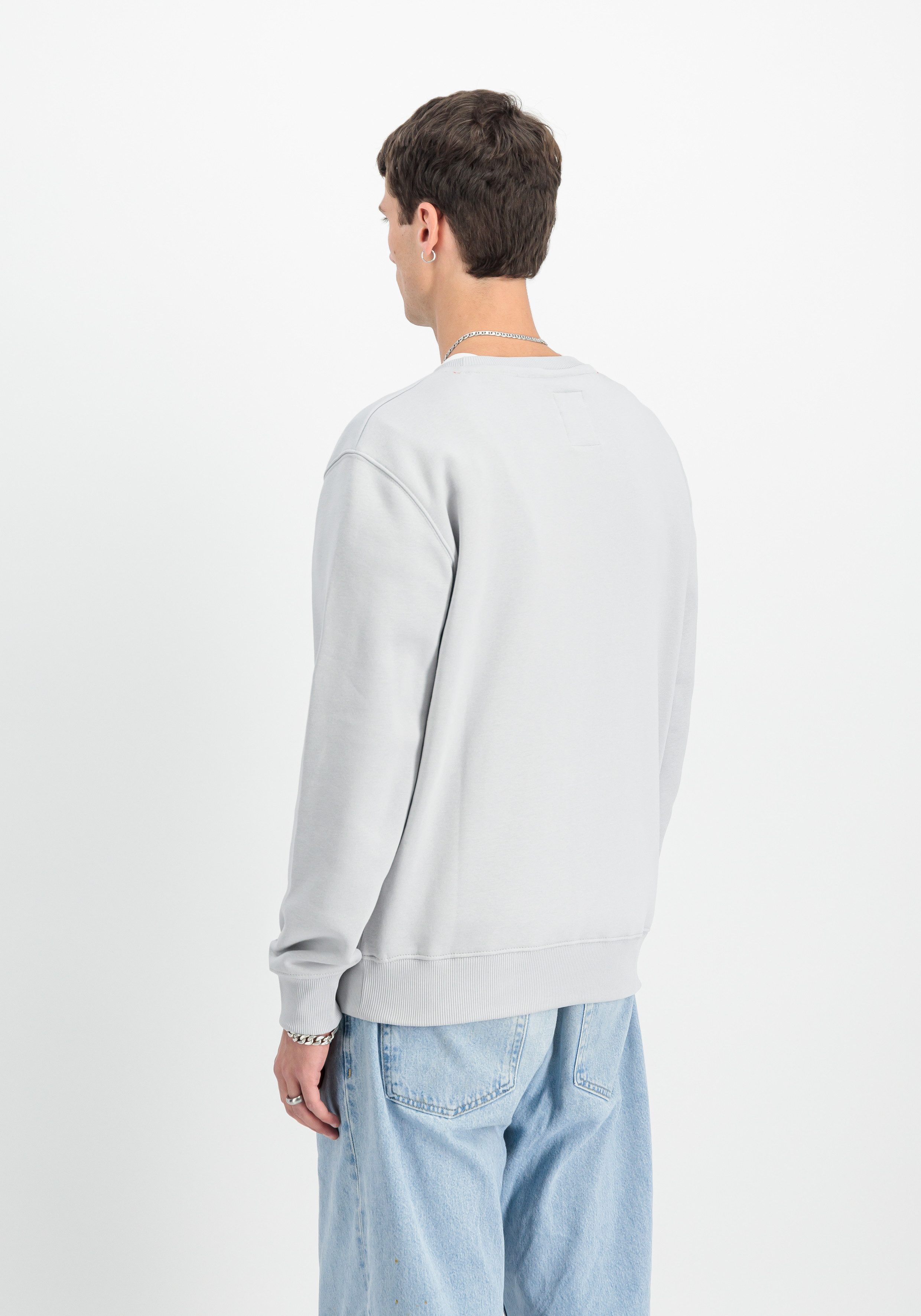 Alpha Industries Sweatshirt Basic Sweater Baumwollmischung, regular fit