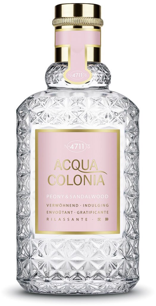 4711 Eau de Cologne 4711 Acqua Colonia PEONY & SANDALWOOD EAU DE COLOGNE NATURAL SPRAY 100, 1-tlg., mit floral-holziger Duftnote