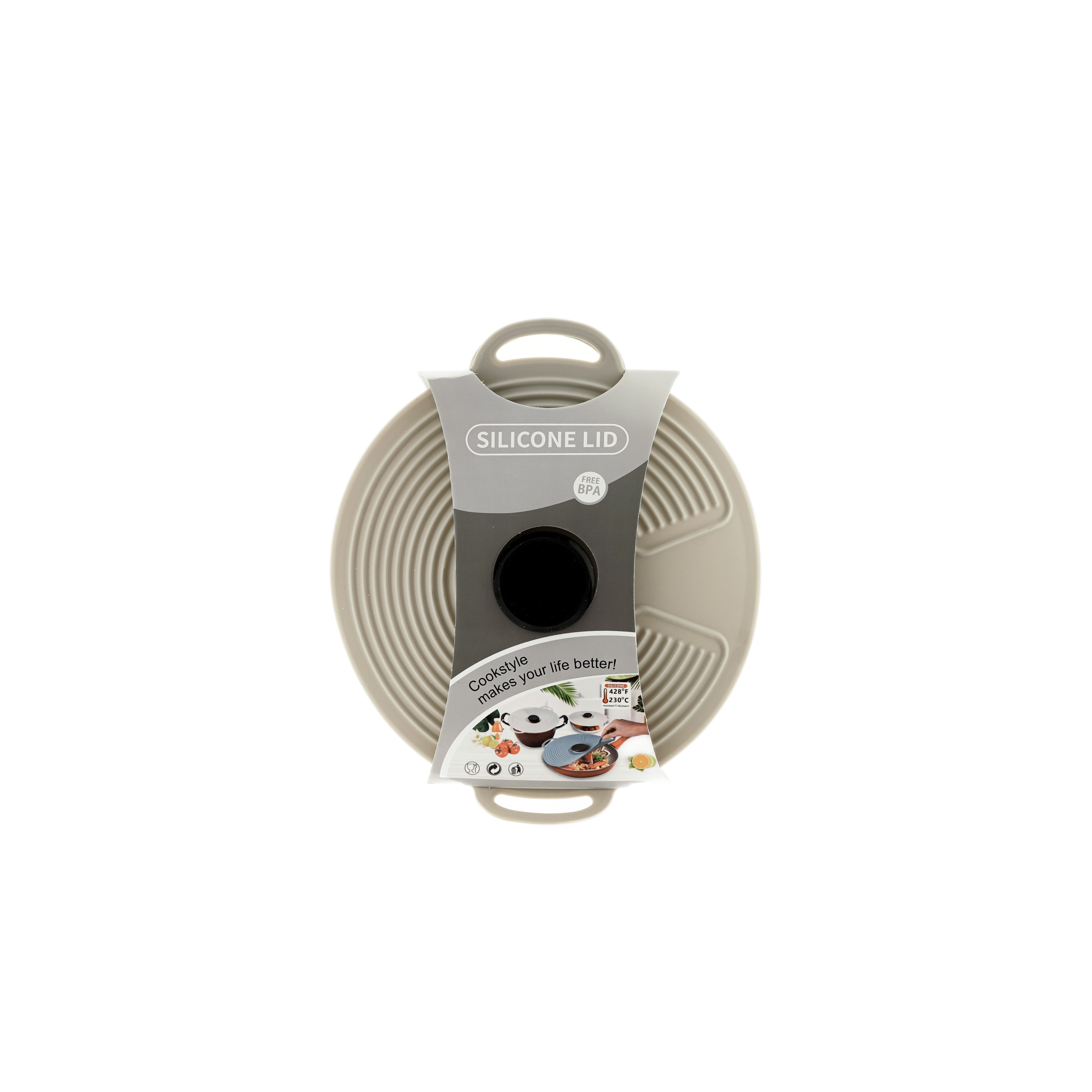 COFI 1453 Topfdeckel Silikon-Kochdeckel & Abdeckhaube - Hitzebeständig & vielseitig, (1-tlg), wiederverwendbar, Silikon