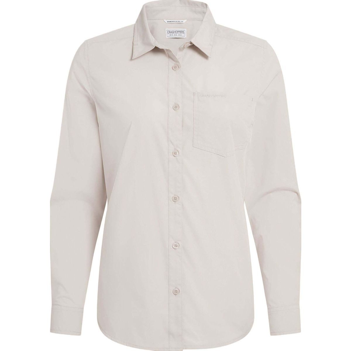 Craghoppers Outdoorbluse Kiwi III Long Sleeved Shirt Vielseitige Outdoor-Bluse mit UV-Schutz, schnelltrocknend