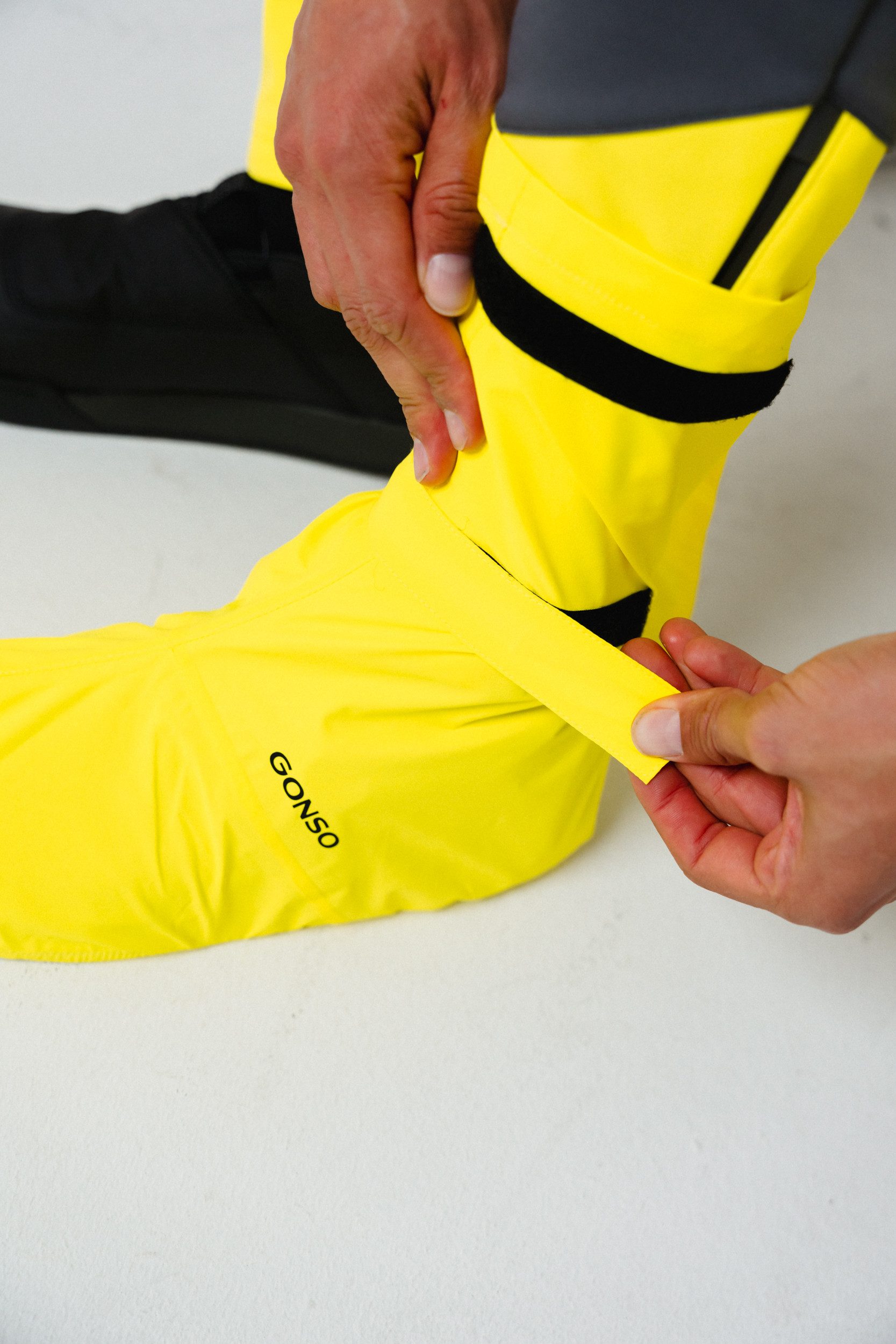 Gonso Save Shoecover Fahrradschuh wasserdichter Überschuh, Schuhüberzieher, Easy Entry System