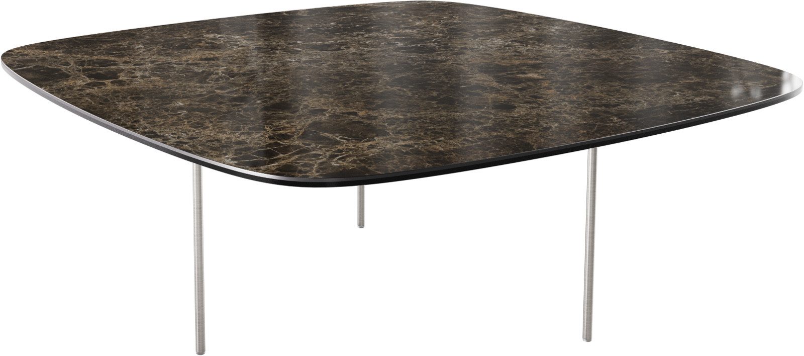 DELIFE Couchtisch Edge, Boot 90x90 cm günstig online kaufen