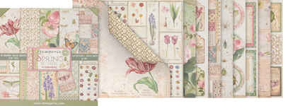 Stamperia Motivpapier »Spring Botanic«, 10 Blatt