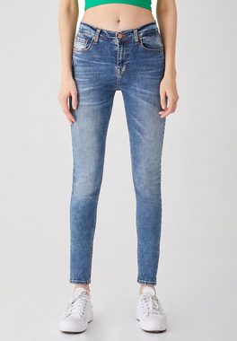 LTB Skinny-fit-Jeans LTB Damen Jeans AMY X Sior Undamaged Wash Mittelblau