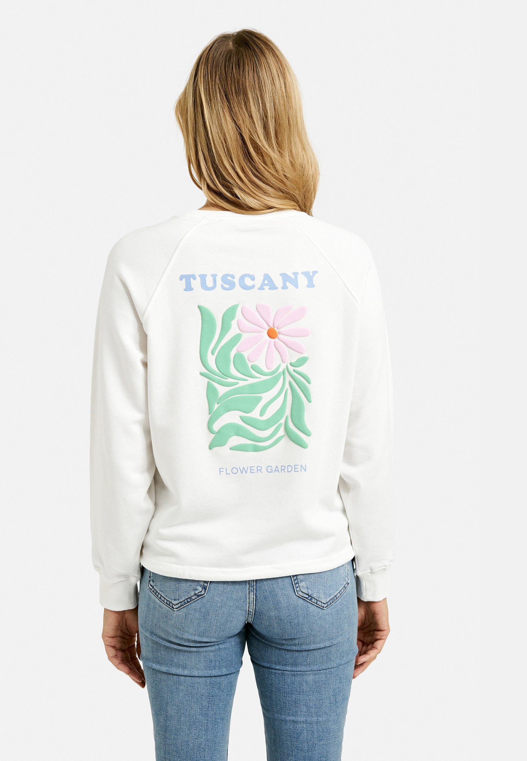 Smith & Soul Sweater mit Bindeband im Saum