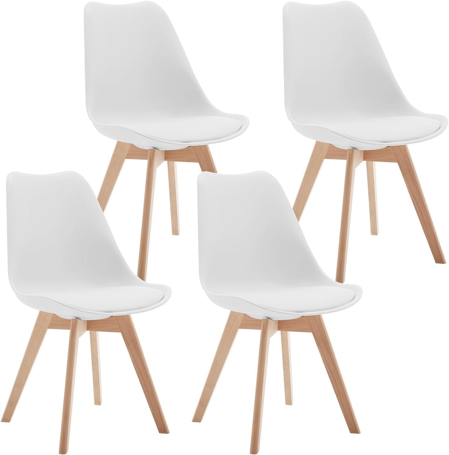 EUGAD 4-Fußstuhl (4 St), Esszimmerstühle Design, günstig online kaufen