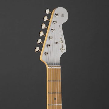 Fender E-Gitarre, H.E.R. Stratocaster MN Chrome Glow - Signature E-Gitarre