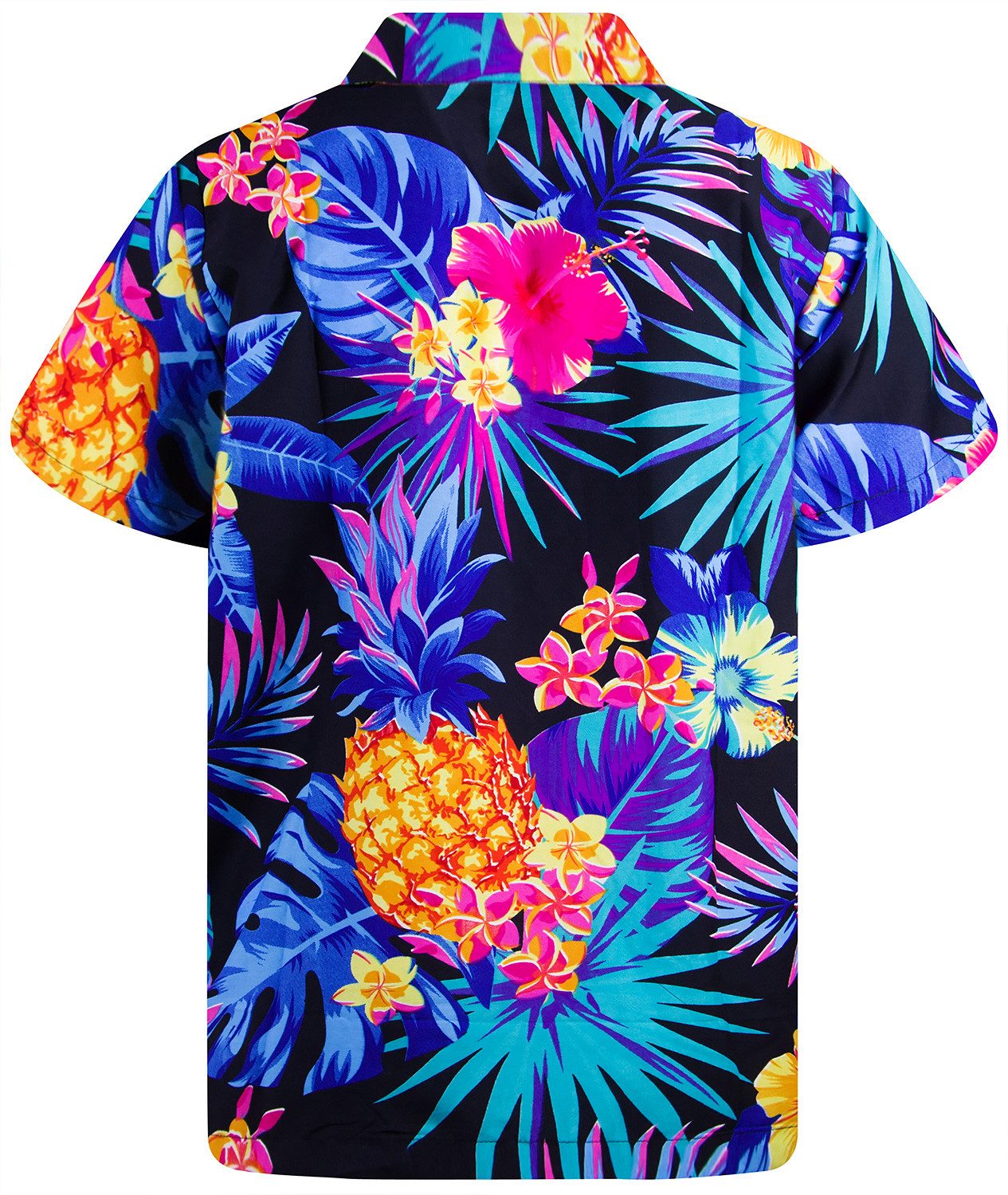 King Kameha Hawaiihemd Pineapple Funky Hawaii-Hemd Herren Kurzarm Front-Tas günstig online kaufen