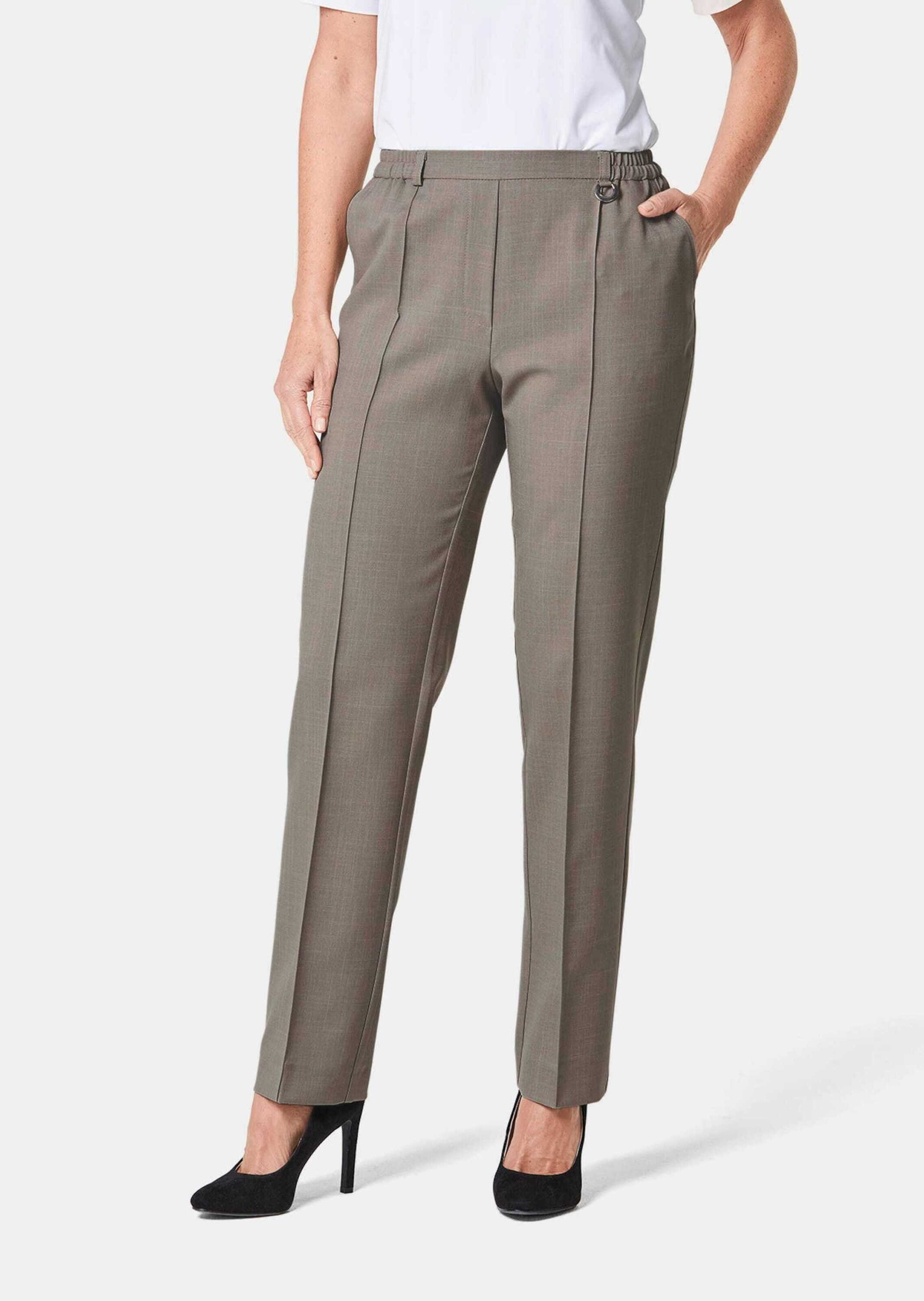 GOLDNER Schlupfhose Knitterarme Schlupfhose Martha mit günstig online kaufen