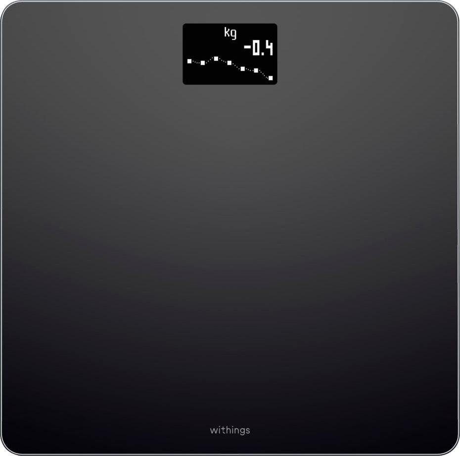 Withings Körper-Analyse-Waage Body, für bis zu 8 Benutzer, WLAN-Smart-Waage mit BMI-Funktion