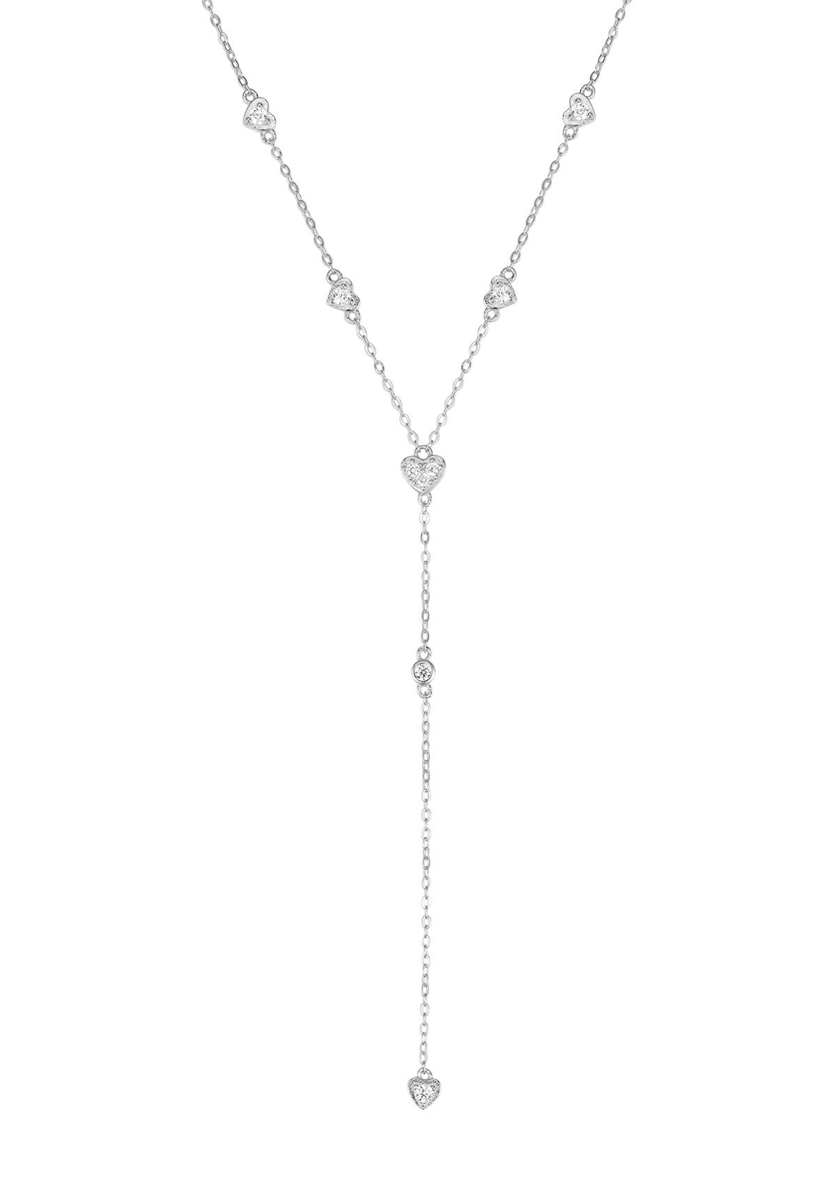 Hey Happiness Y-Kette Herzkette Silber 925 günstig online kaufen