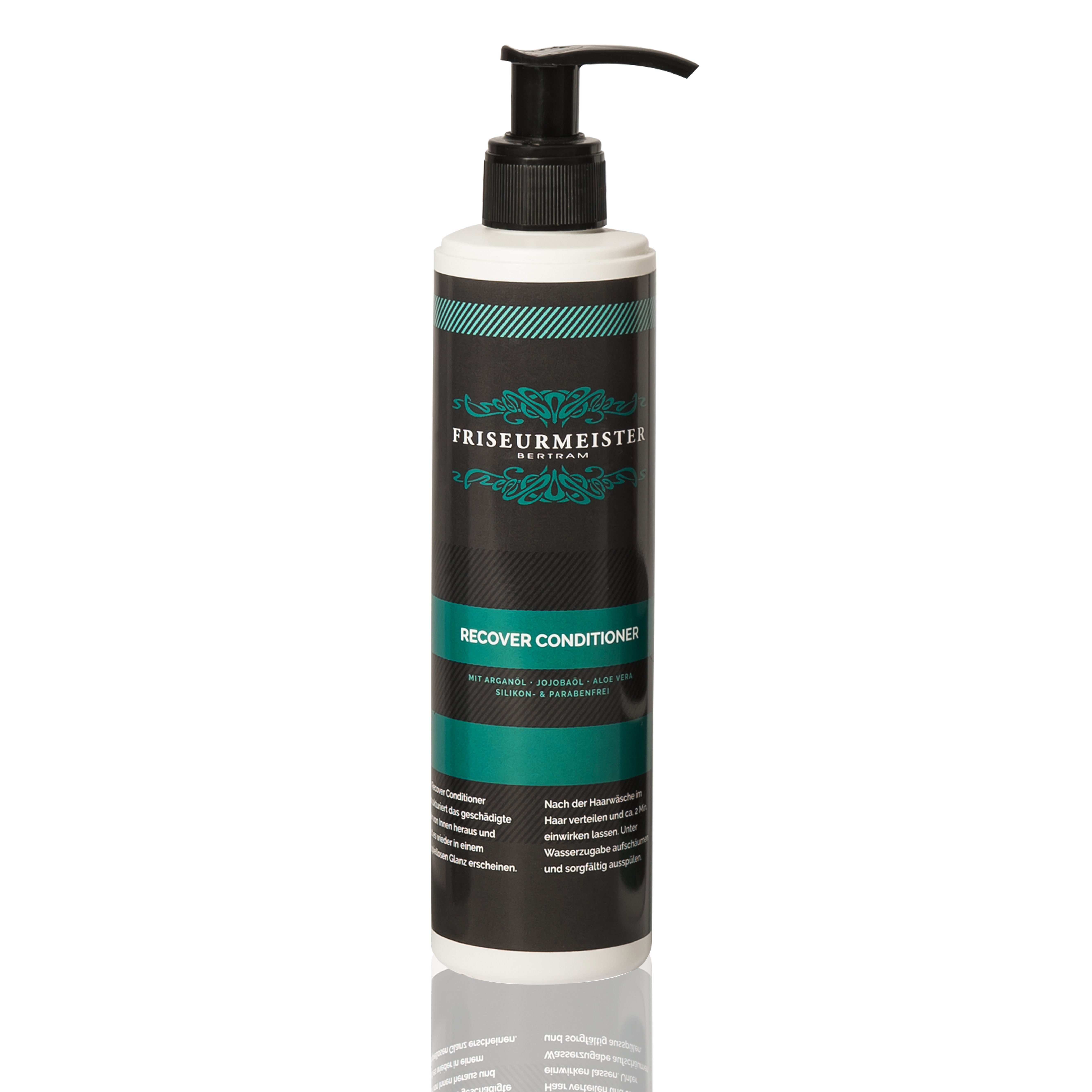 Friseurmeister Haarspülung Recover Conditioner mit Arganöl, Jojobaöl, Aloe Vera, Silikon, und Parabenfrei für Alle Haartypen 250ml