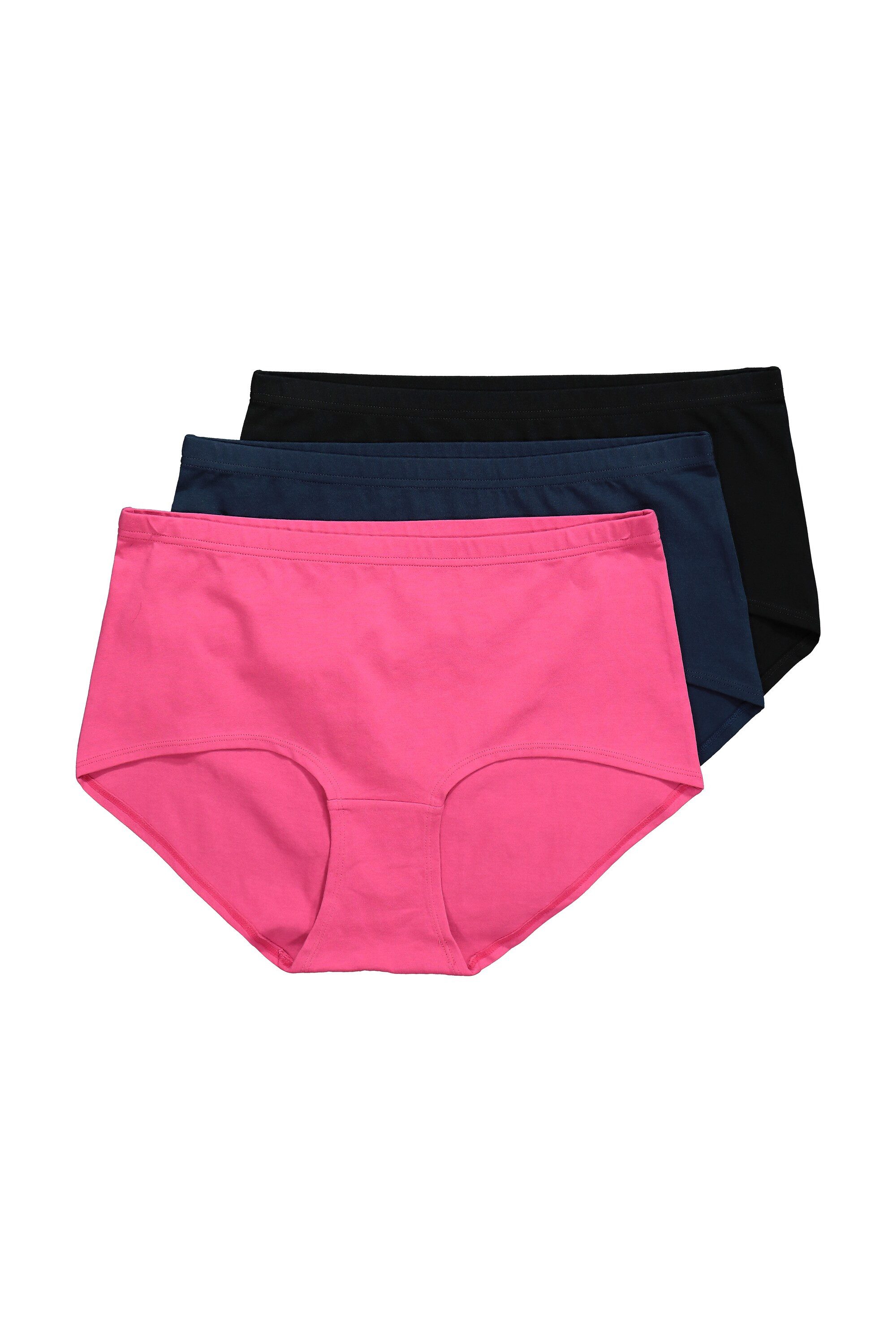 Panty Hipster 3er-Pack einfarbig