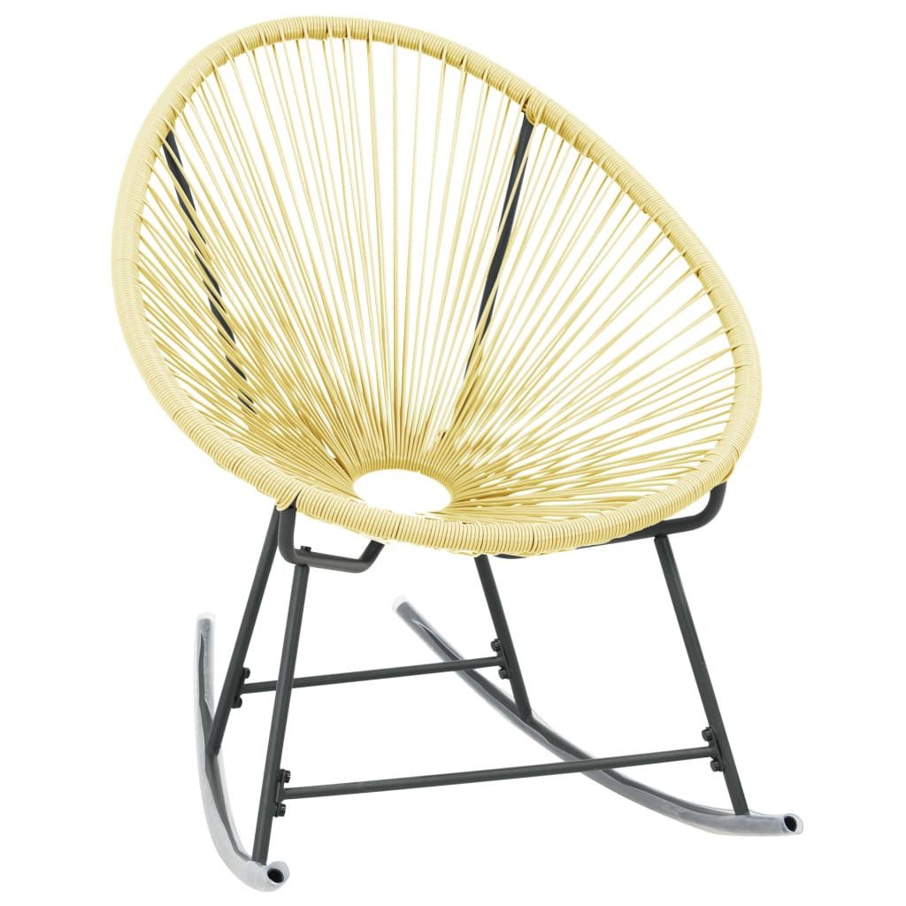 Gartenstuhl Acapulco-Gartenstuhl Poly Rattan Beige