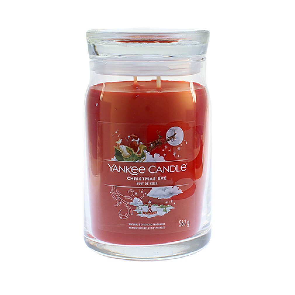 Yankee Candle Duftkerze Weihnachtsabend Signatur Kerze 567 g