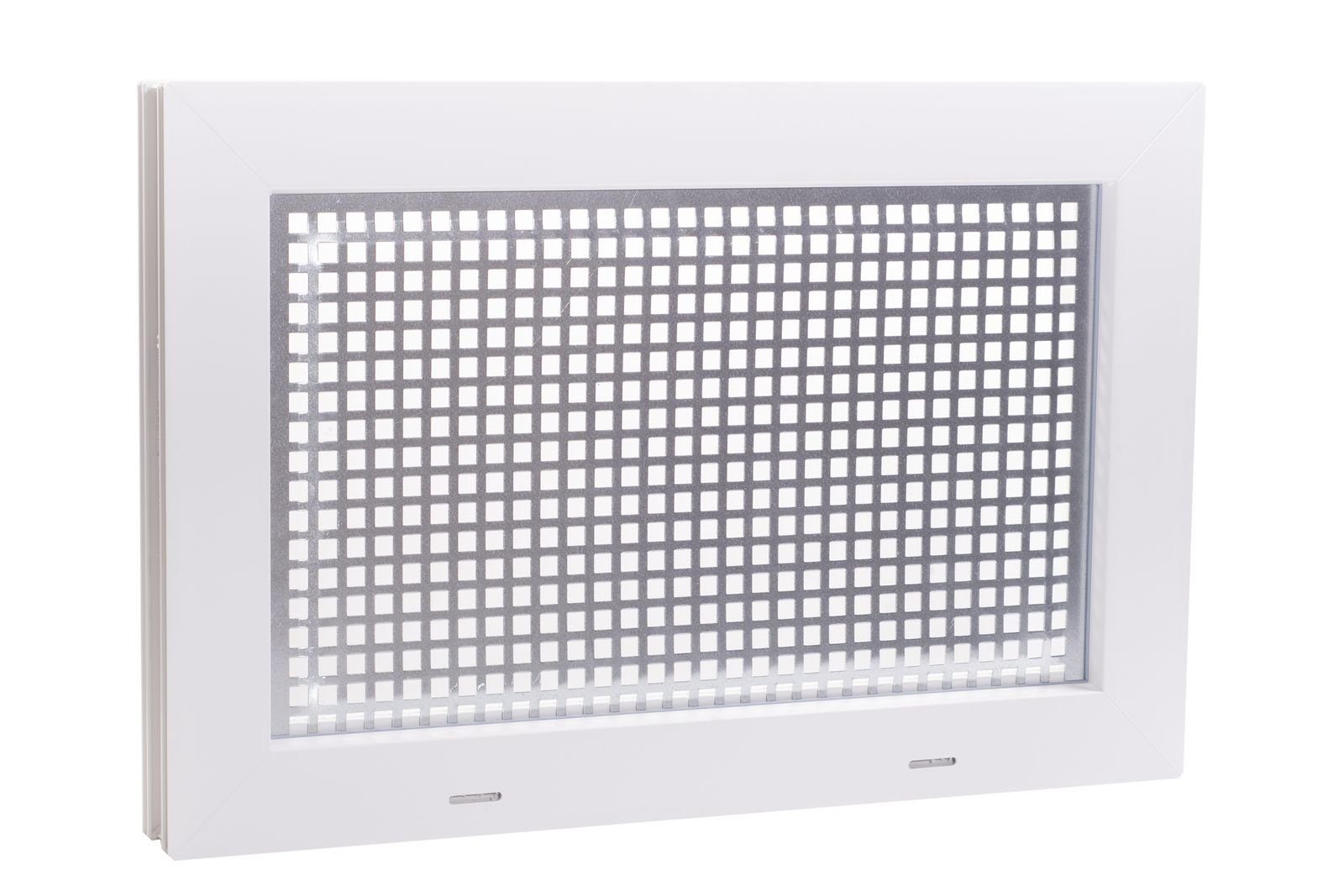 ACO Severin Ahlmann GmbH & Co. KG Kellerfenster Zweifach-Isolierglas Kippfenster weiß 60x40cm + Schutzgitter, wärmeisolierend, inkl. Mäuseschutz, einfache Montage