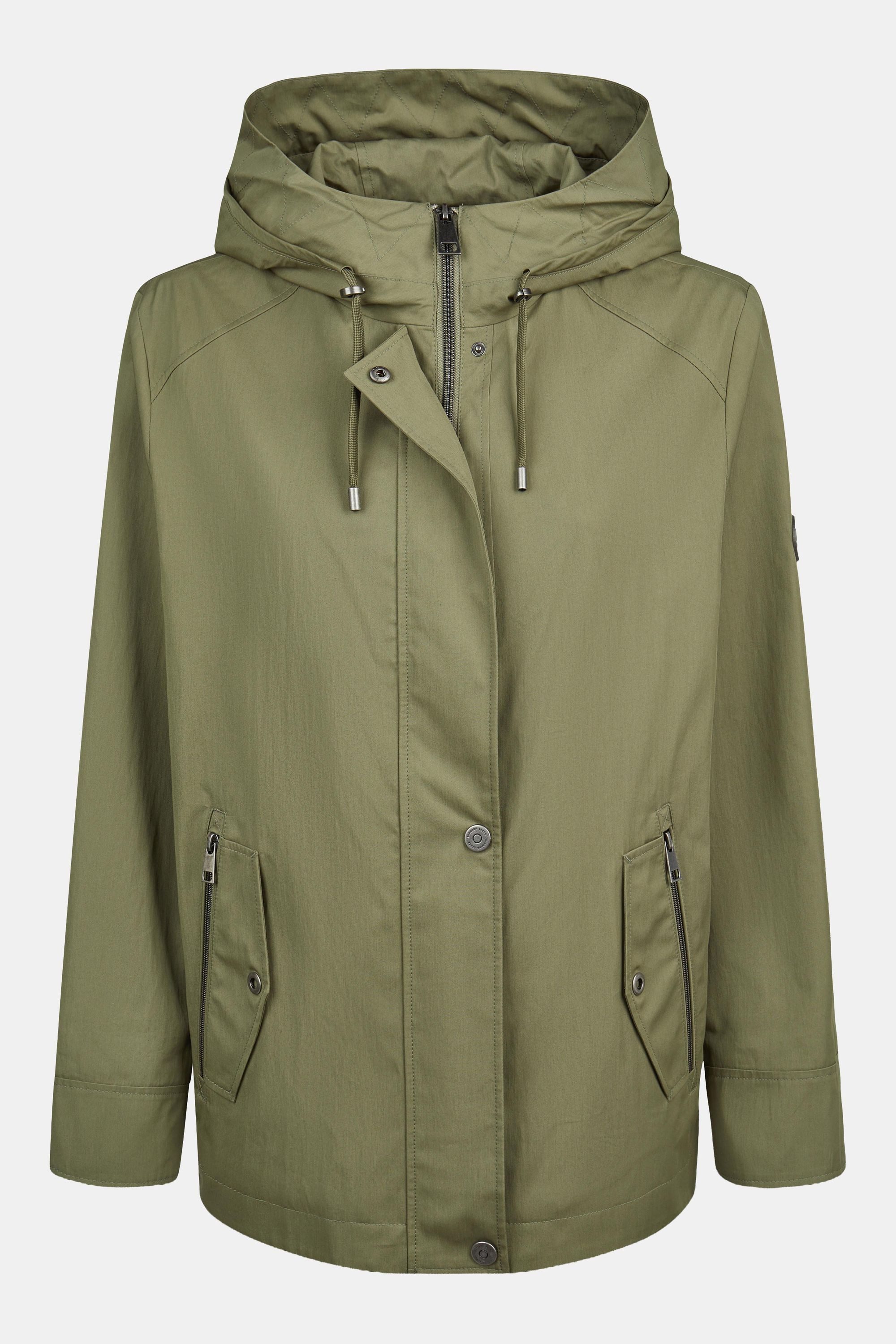 Barbara Lebek Parka Übergangsjacke, Frühlingsjacke oder Damenjacke mit Kapu günstig online kaufen