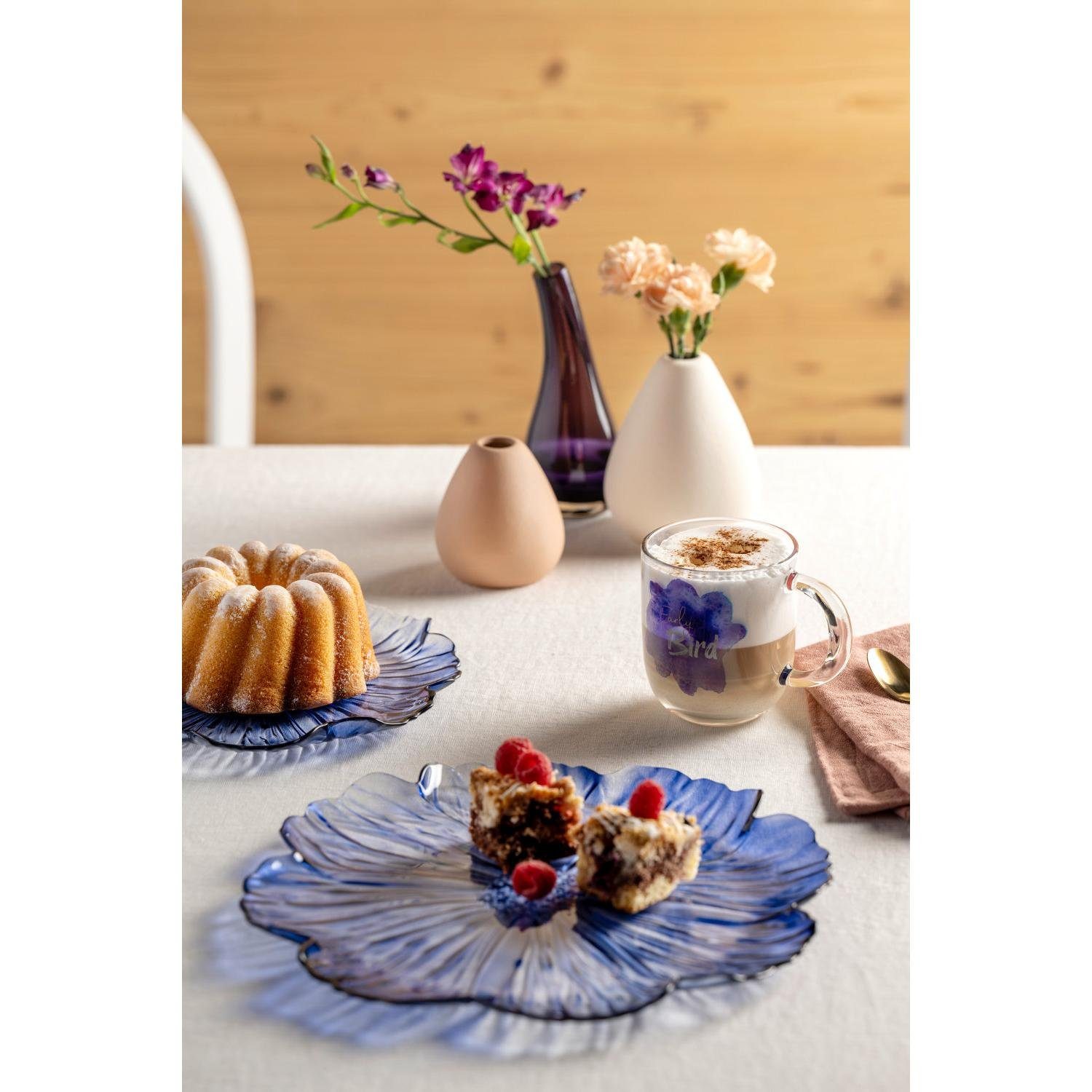 LEONARDO Dekovase LEONARDO Vase Luminosa Keramik Apricot (8cm)