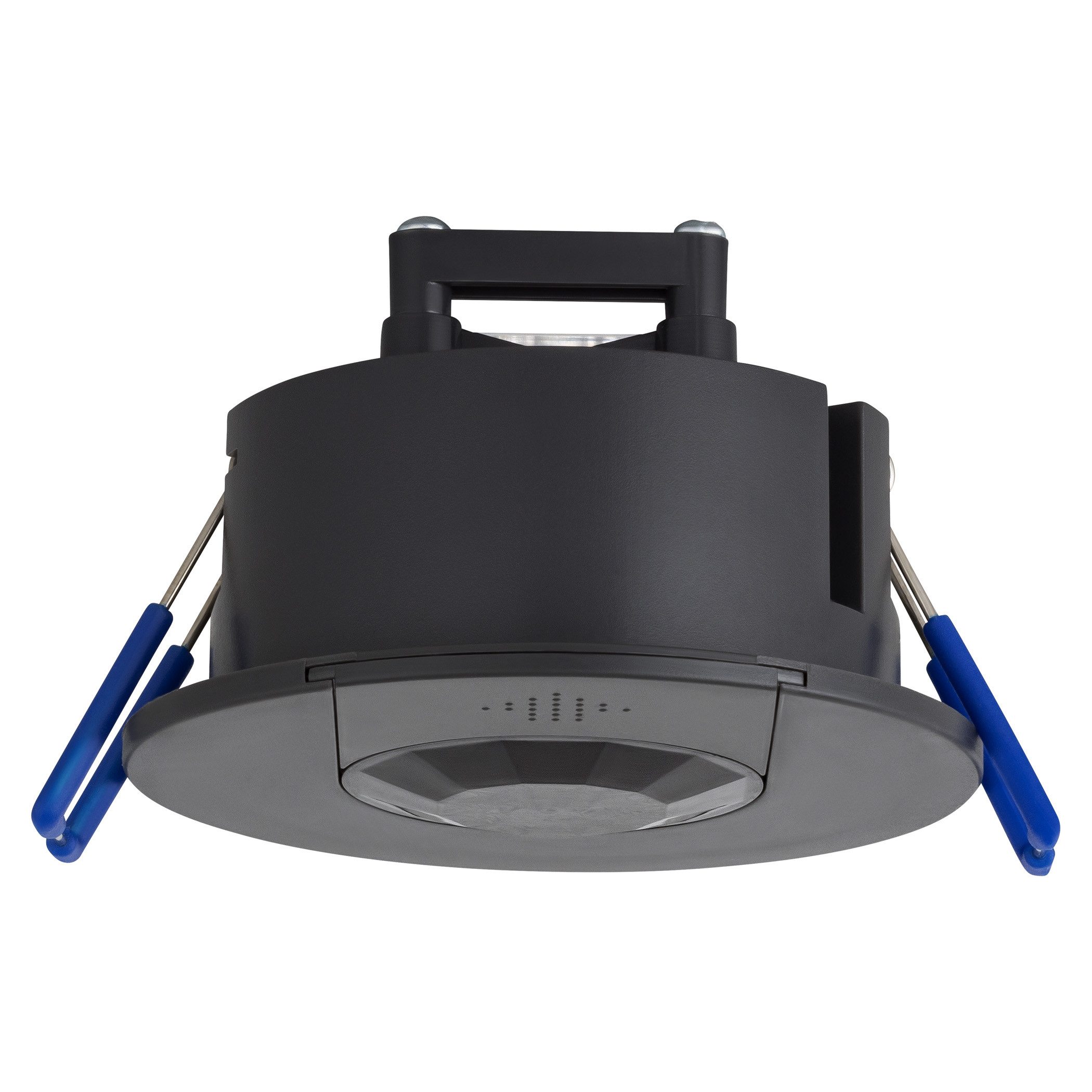 SEBSON Bewegungsmelder Infrarot Sensor Unterputz Decke - programmierbar Reichweite 8m 360°, (1-St), Einbauloch: Ø63-68mm, LED geeignet 600W, IP20, 230V, 3 Draht