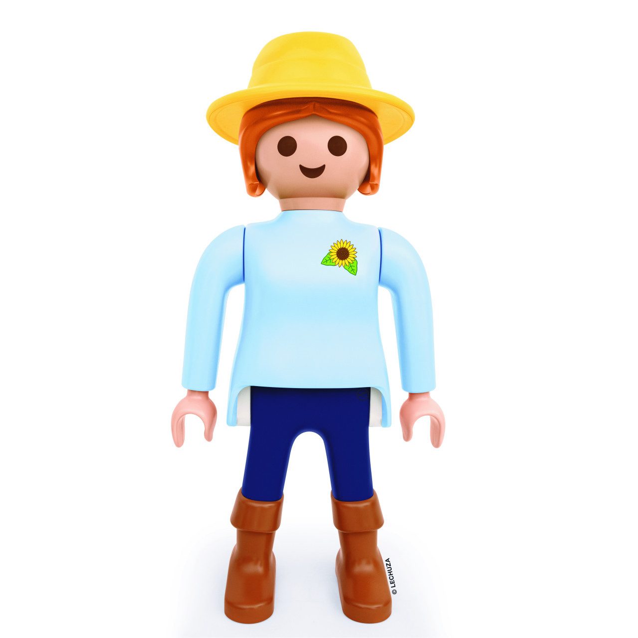 Lechuza® Dekofigur Lechuza Dekofigur Playmobil® Gärtnerin Hase 62,5
