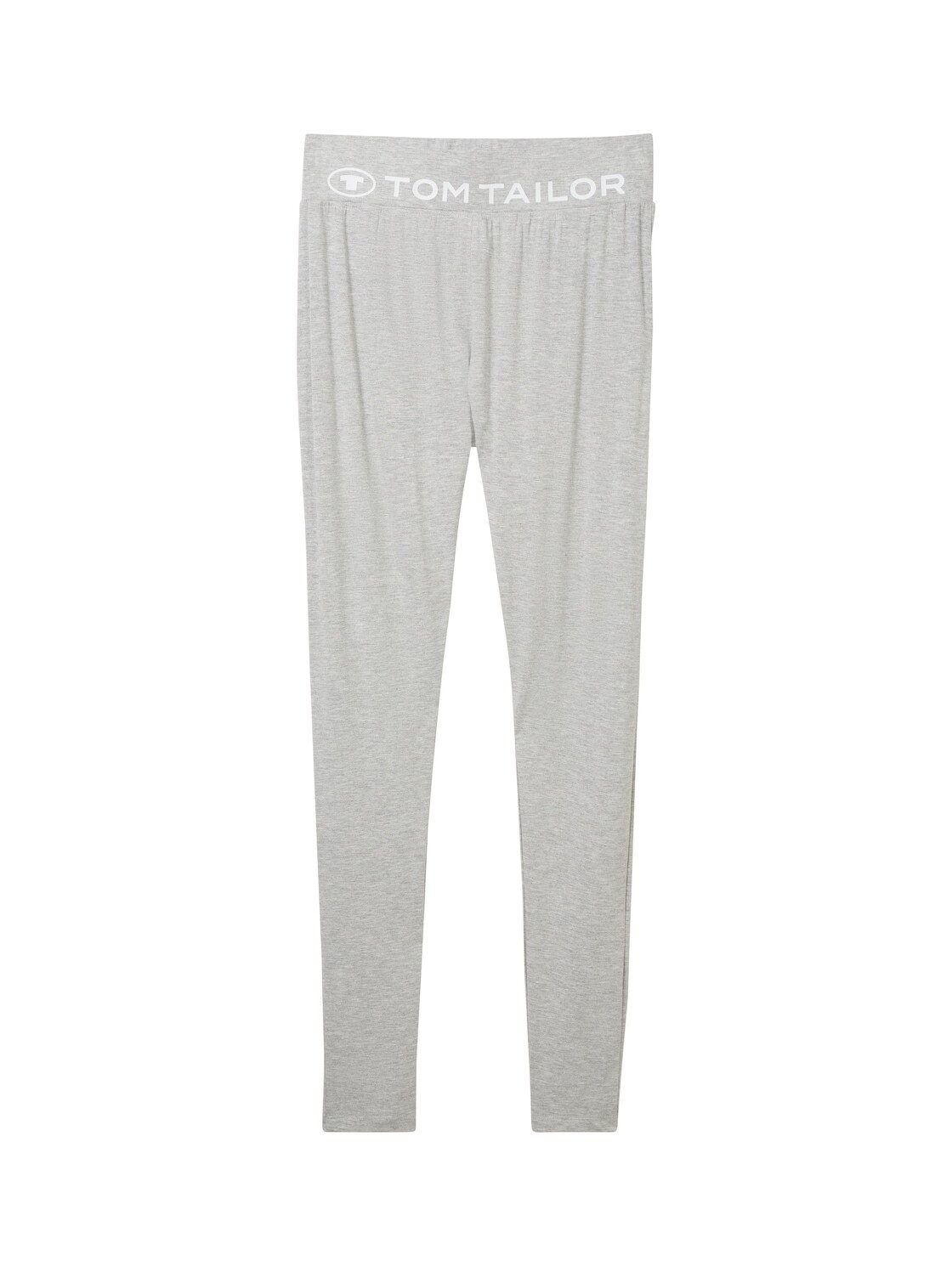 TOM TAILOR Pyjamahose Bodywear Loungewear Leggings mit Logo-Print