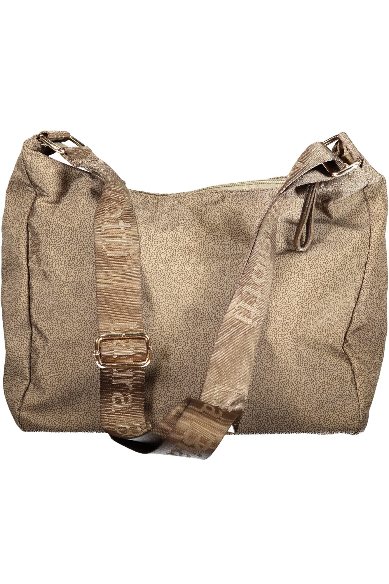 Laura Biagiotti Umhängetasche, Edle Damenbeige Tasche mit praktischem Schultergurt und Innenfächern