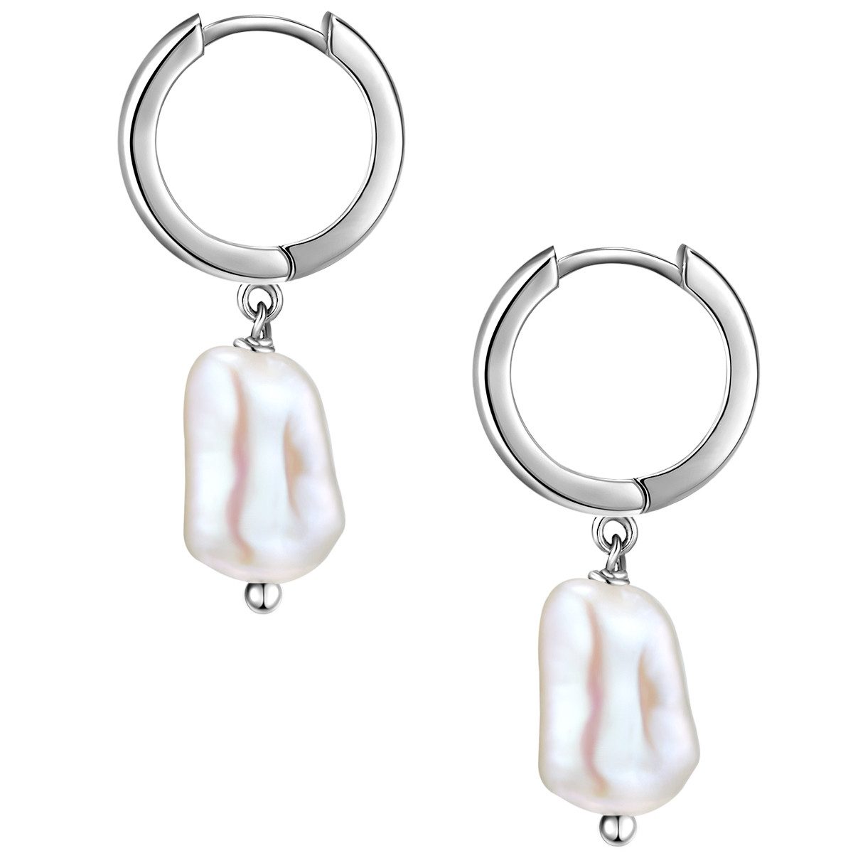 Glanzstücke München Paar Creolen Set: GSM245 (2-tlg), aus Sterling Silber günstig online kaufen