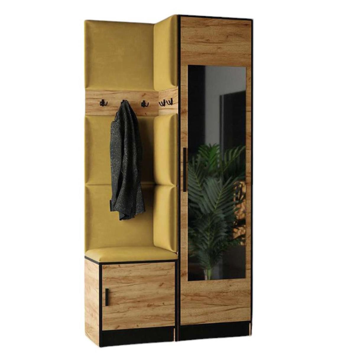 Compleo Garderoben-Set MALTI (Schuhschrank, Schrank, 5 günstig online kaufen