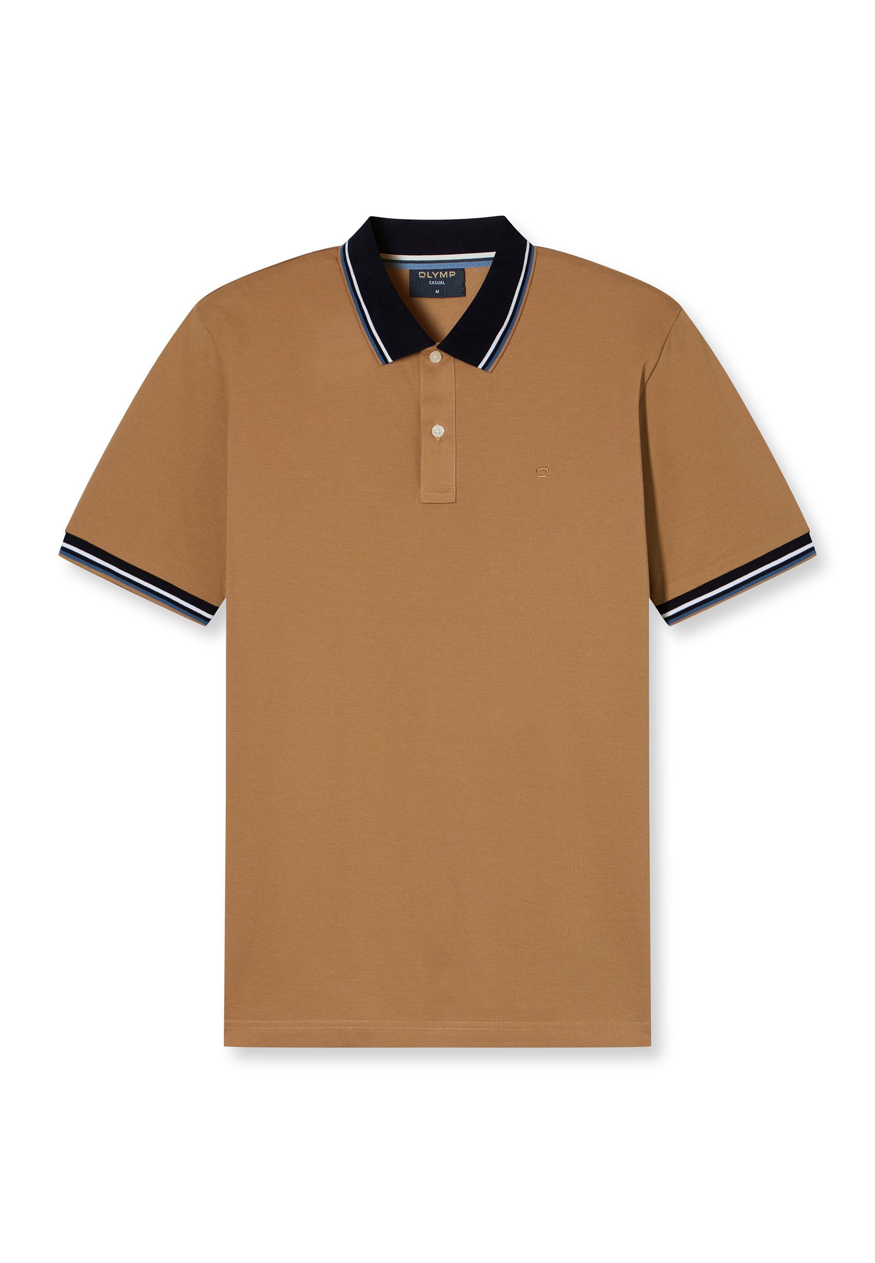 OLYMP Poloshirt OLYMP Casual Wirk, regular fit