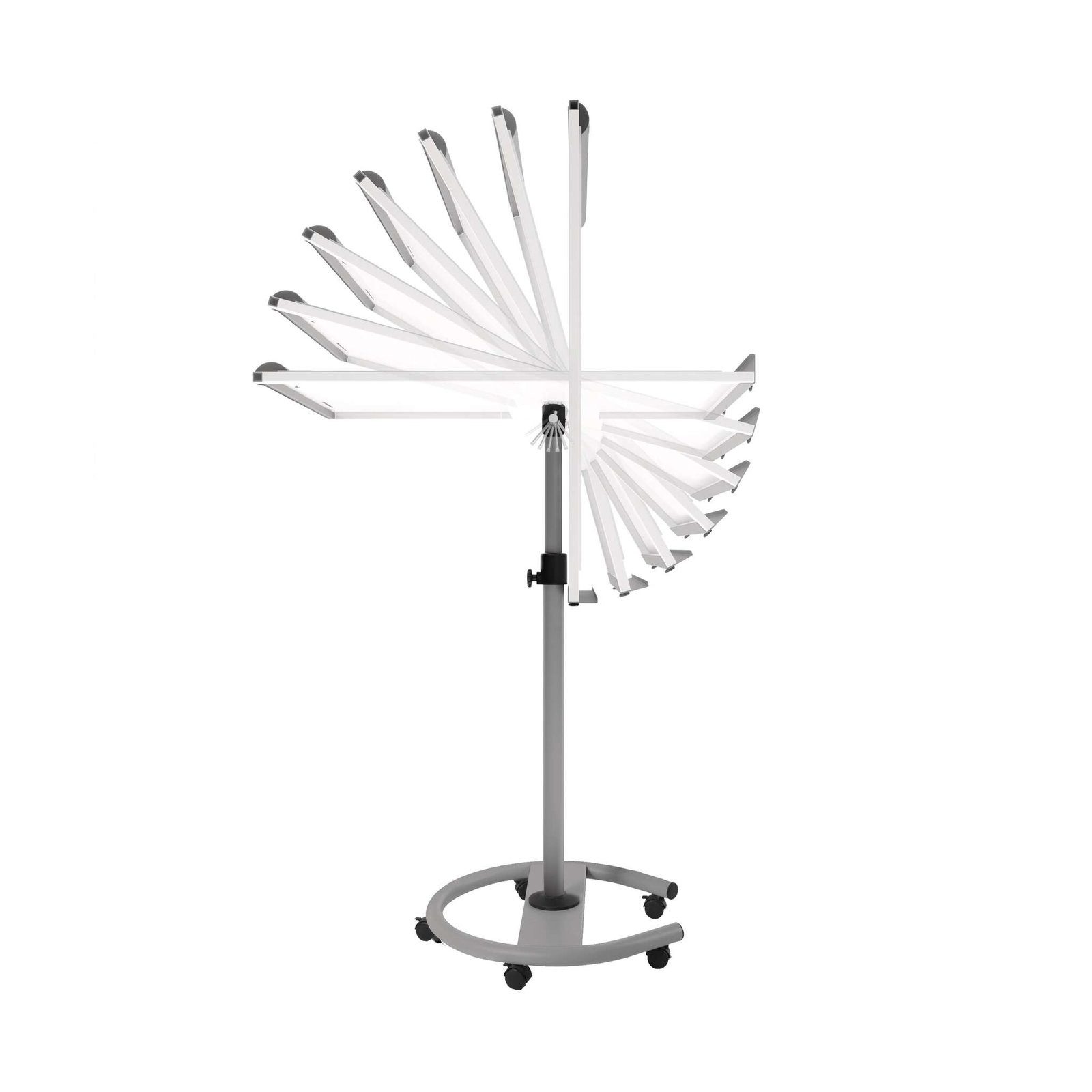 rocada Standtafel Rocada Flipchart 64 x 68 x 190 cm grau