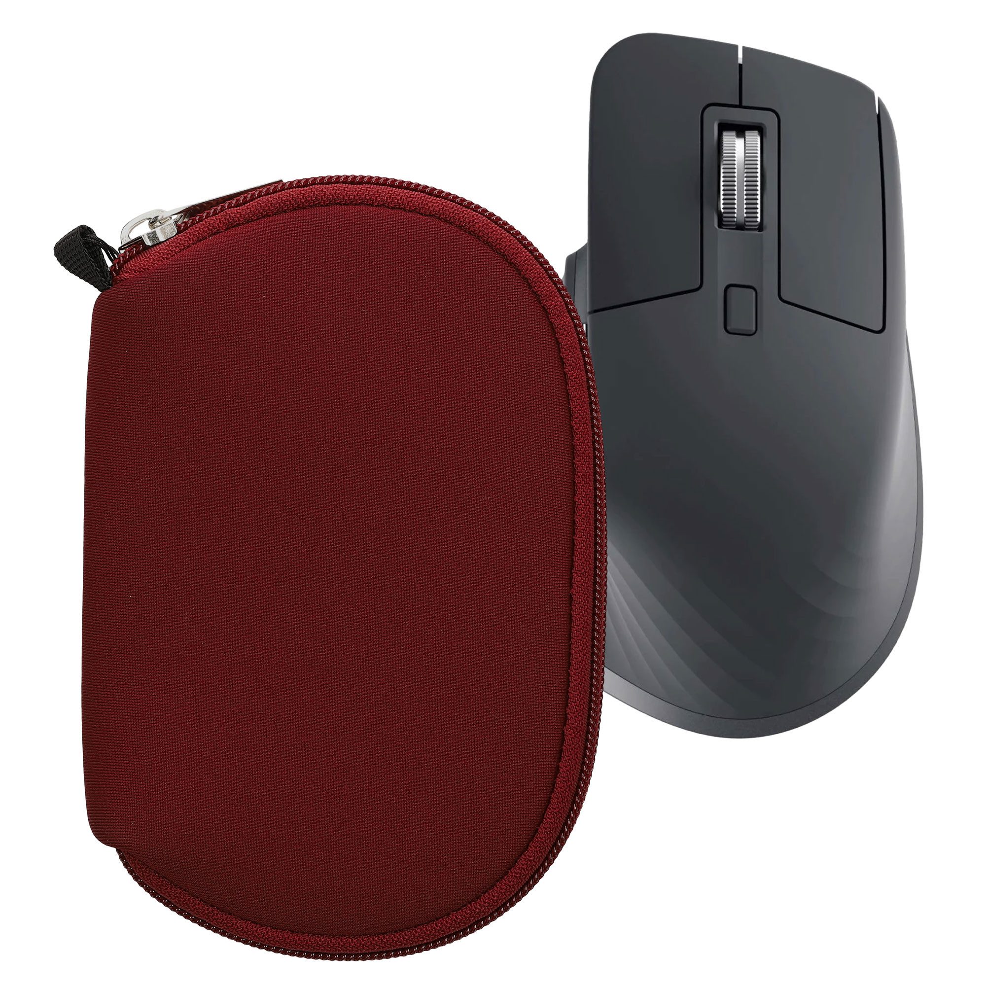 kwmobile Mauspad Hülle für Logitech MX Master 3 / Master 3S / Master 2S (1-St), TPU Kunstleder