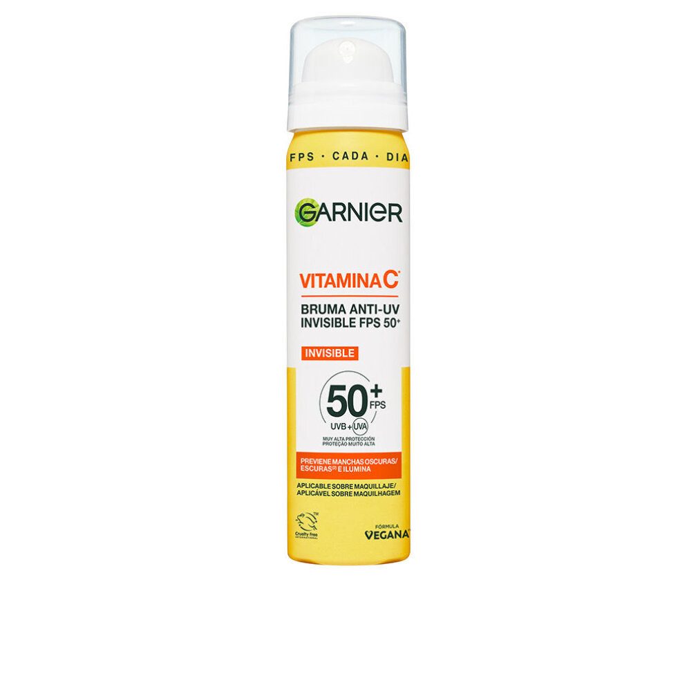 GARNIER Körperpflegemittel VITAMIN C unsichtbarer UV-Schutzspray SPF50+ 75 ml
