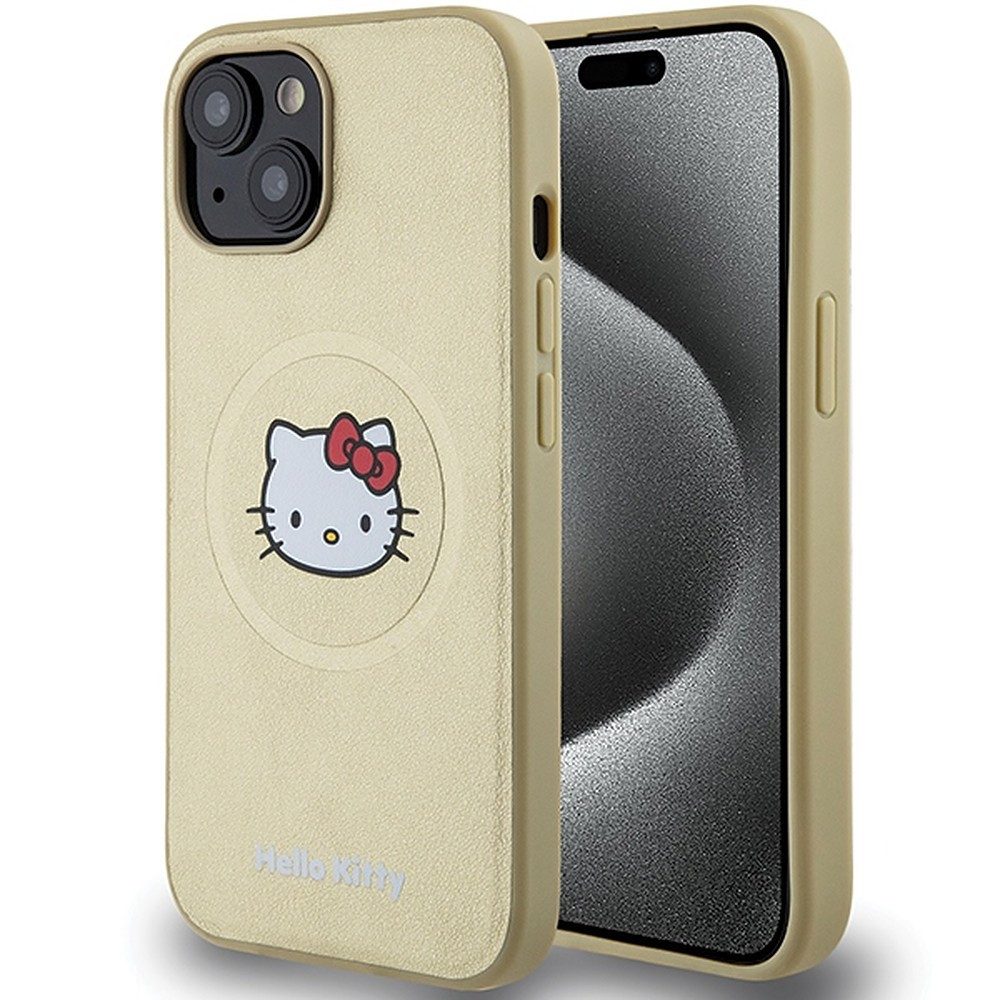 Hello Kitty Handyhülle Schutzhülle Magnethülle Smartphonehülle 6,1 Zoll, MagSafe, Kunstleder, Hello Kitty Motiv