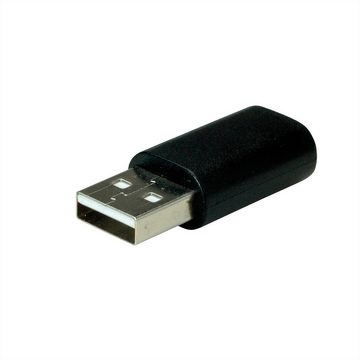 VALUE USB 2.0 Adapter, USB Typ A - C, ST/BU Computer-Adapter USB Typ C (USB-C) Weiblich (Buchse) zu USB 2.0 Typ A Männlich (Stecker)