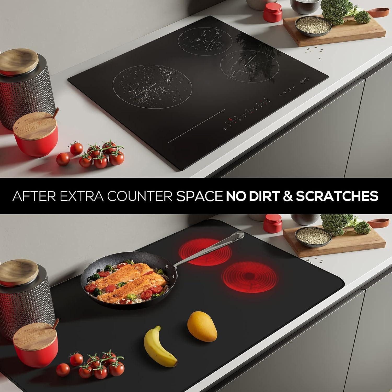 LuxusKollektion Küchenorganizer-Set Feuerfeste Herdabdeckung 53×75cm Elektr günstig online kaufen