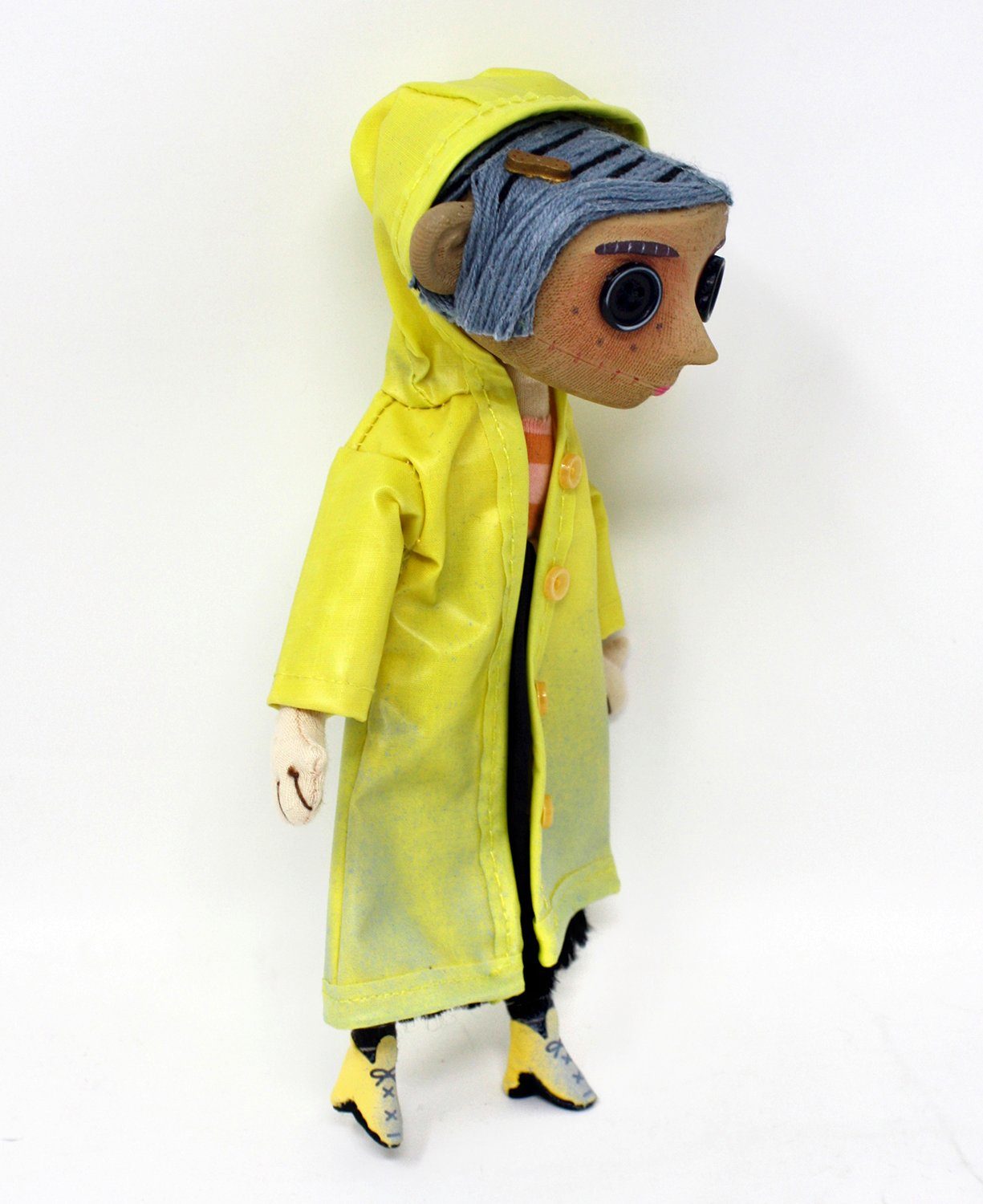 NECA Damen Kostüm 'Coraline – Die Andere Mutter' Inkl. Kleid & Perücke | Gr. M (36-38) Für Halloween & Cosplay