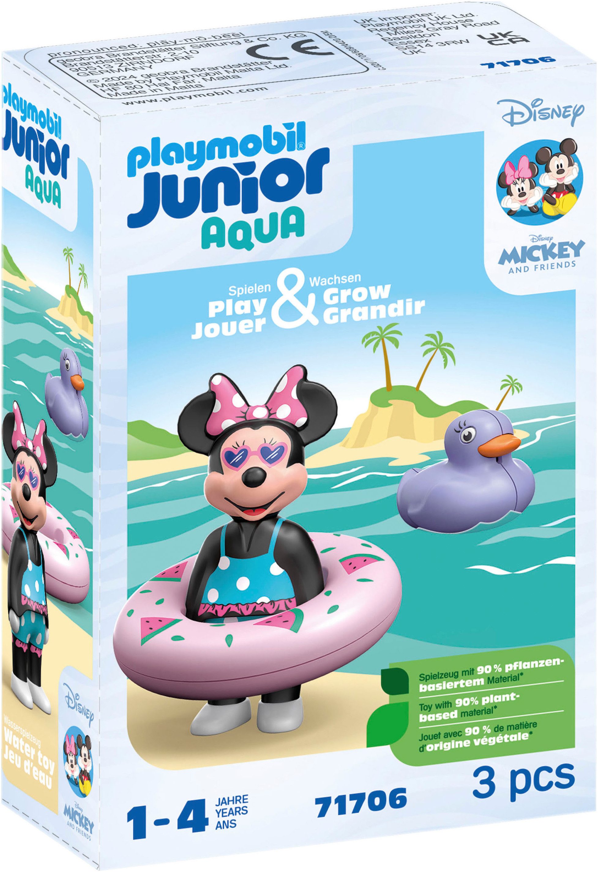 Playmobil® Minnies Strandausflug (71706), JUNIOR & Disney Konstruktions-Spi günstig online kaufen