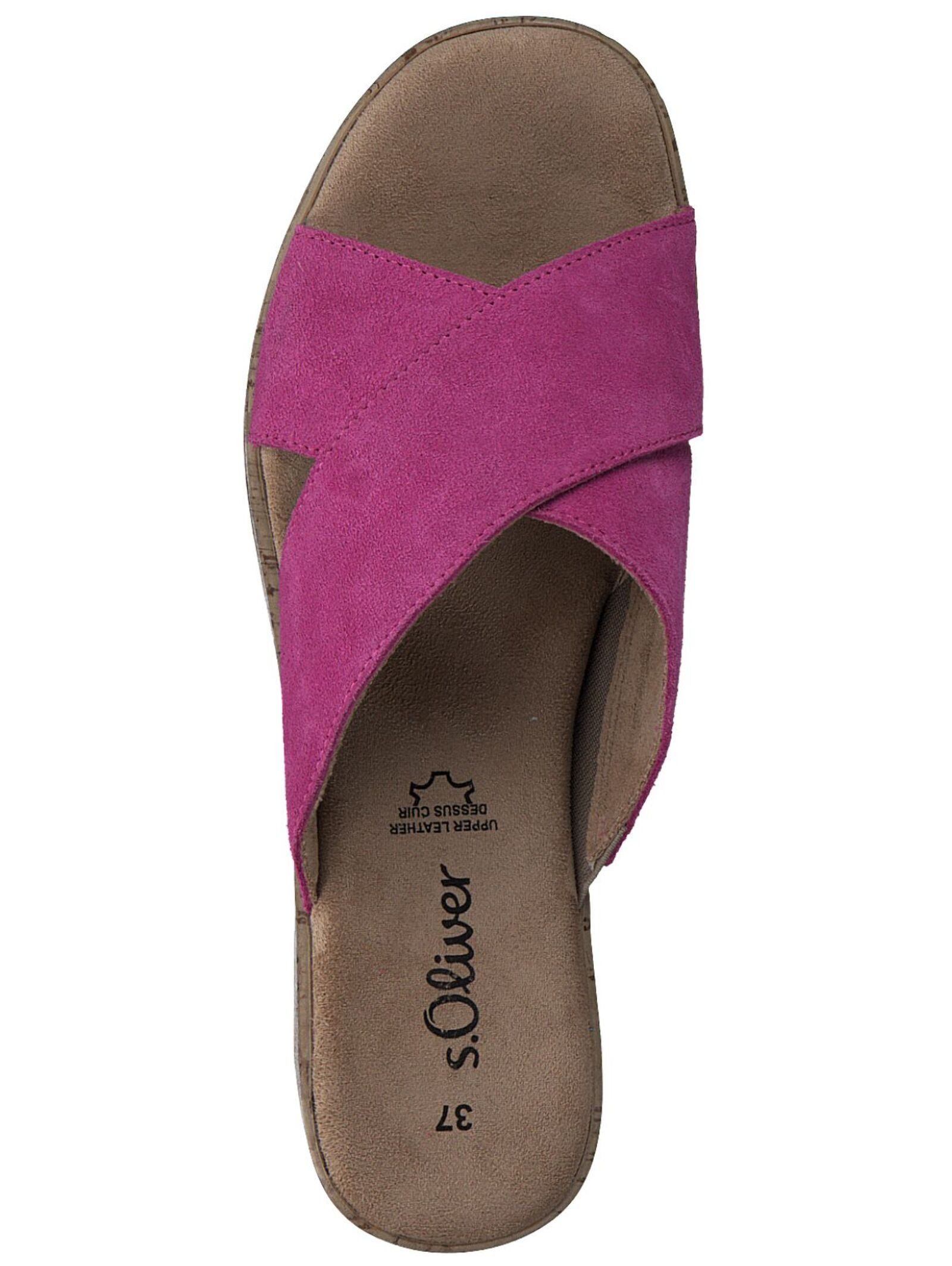 s.Oliver Pantoletten Veloursleder . Pantolette