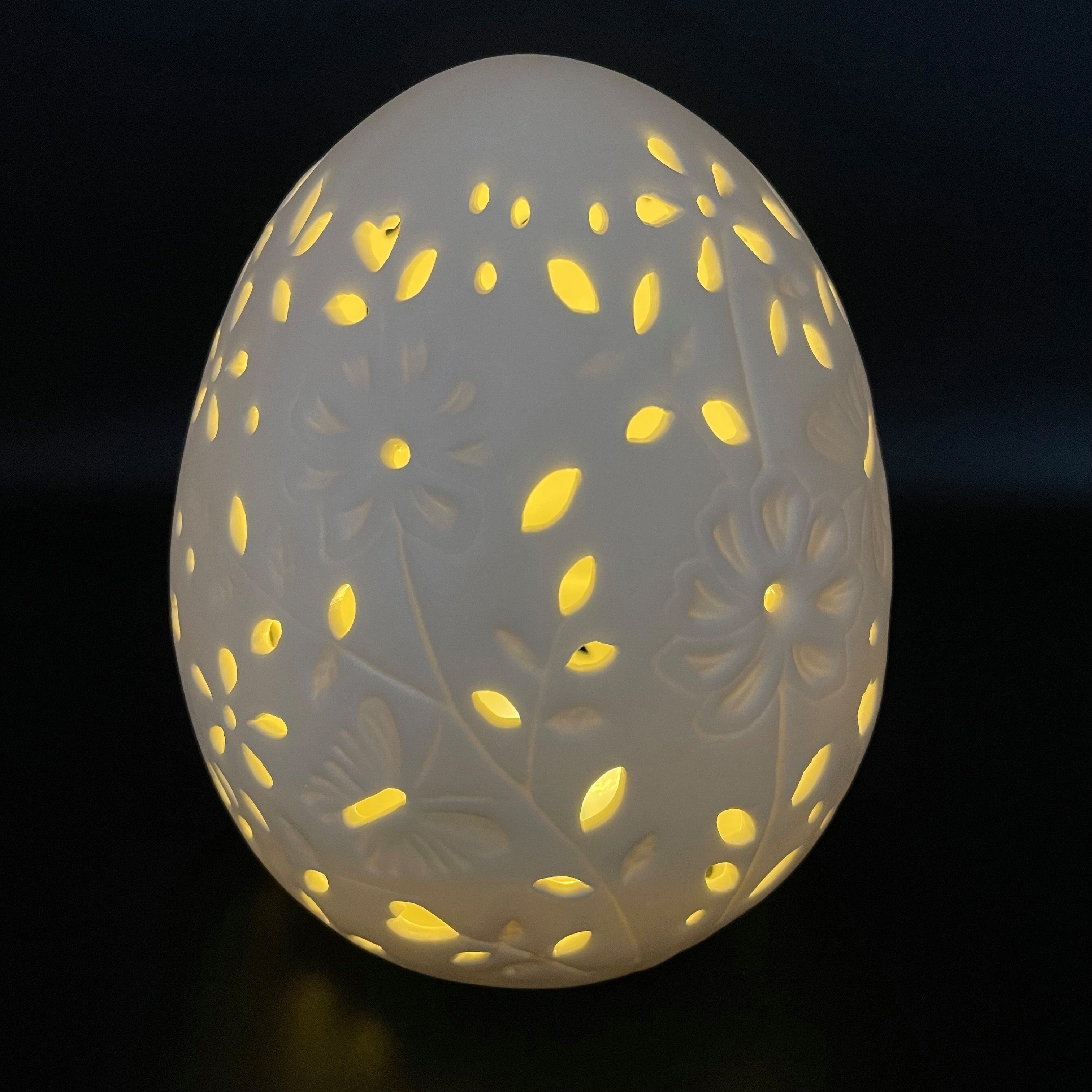 Online-Fuchs Osterei 3 LED Ostereier mit Farbwechsel wählbar - aus Timerfunktion Ostern oder Keramik (3tlg), Deko Warmweiß