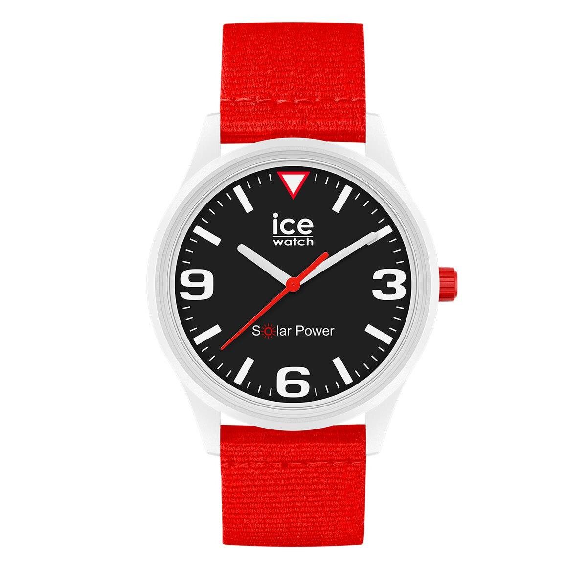 Quarzuhr ICE solar power Red tide M