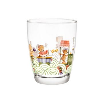 Villeroy & Boch Kinderbecher Hungry as a Bear Kindergläser 150 ml 2er Set, Glas