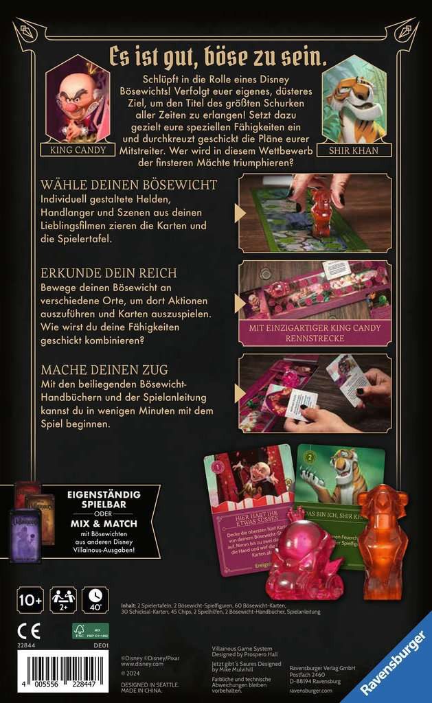 Ravensburger Verlag GmbH Spiel Disney Villainous, Jetzt gibts Saures